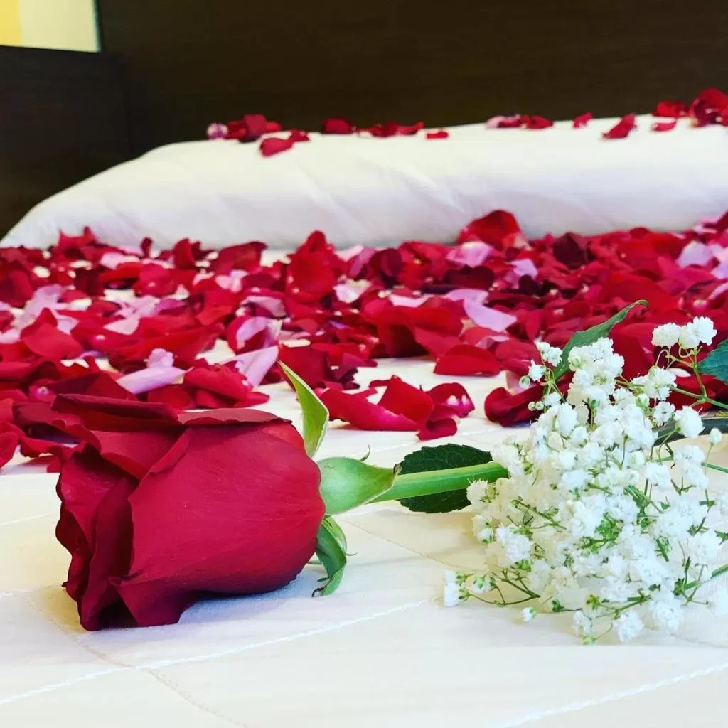 Bed in Hotel Cairoli