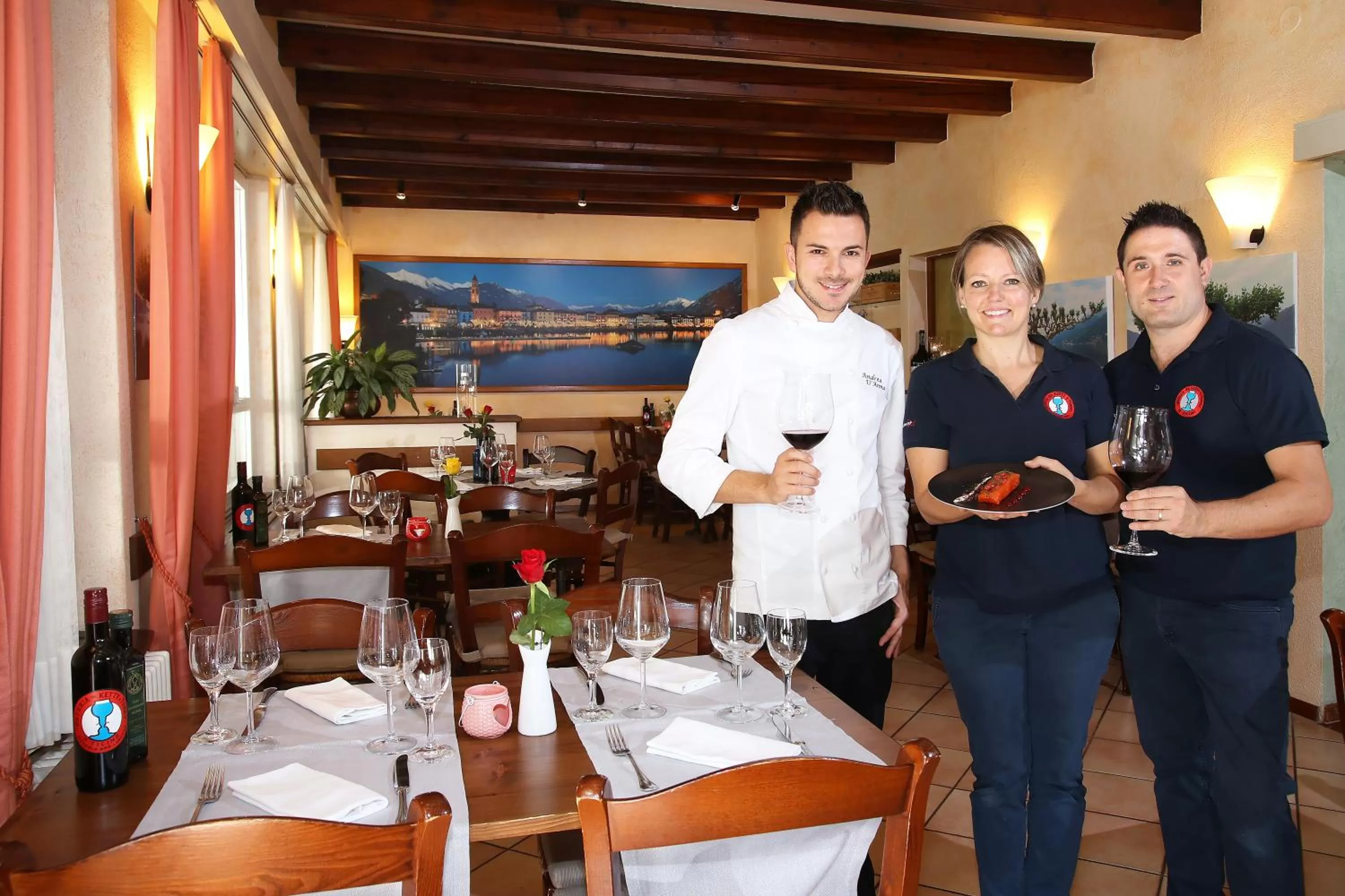 People in Osteria Ticino by Ketty & Tommy