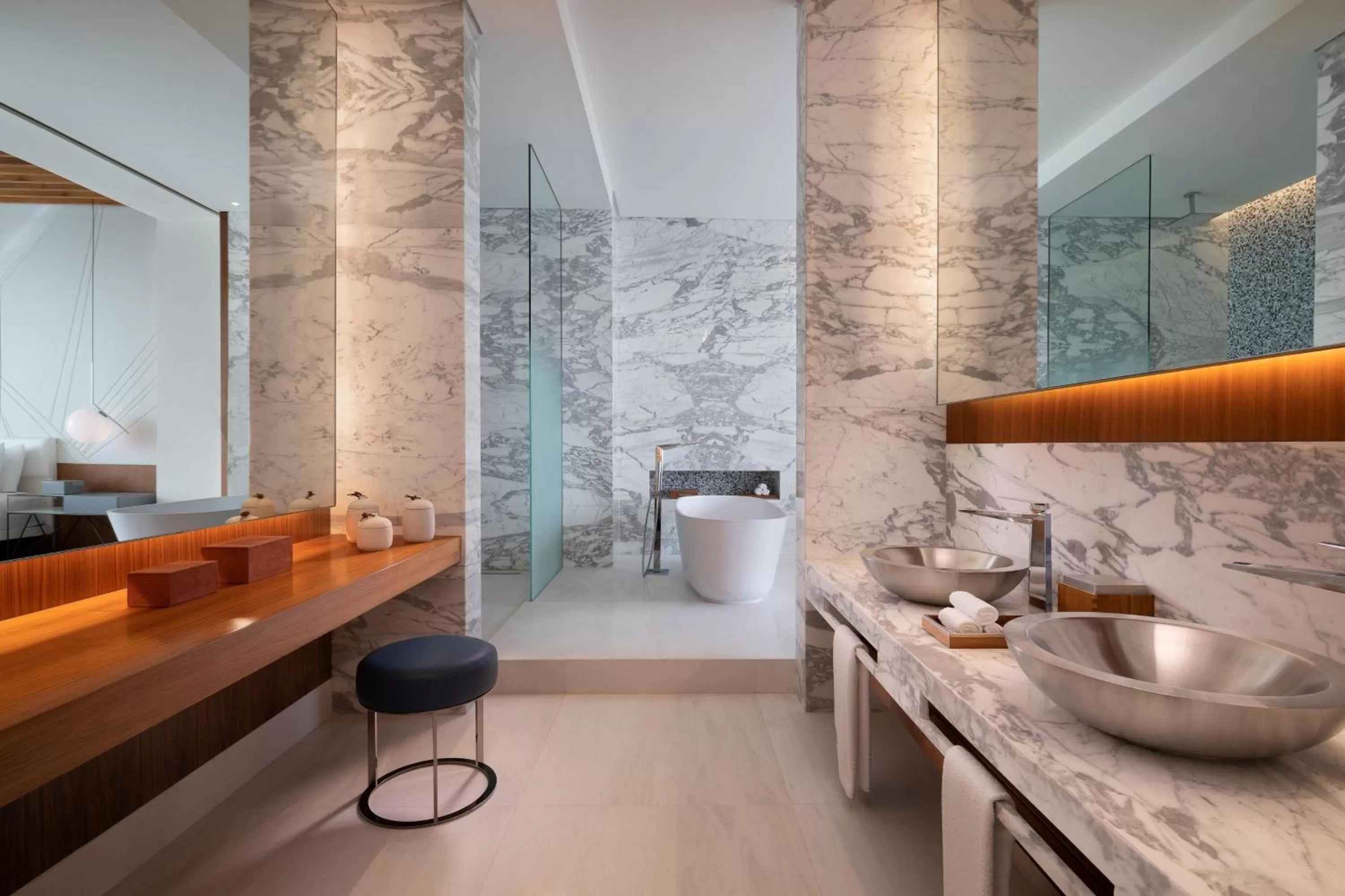 Bathroom in Le Meridien Riyadh