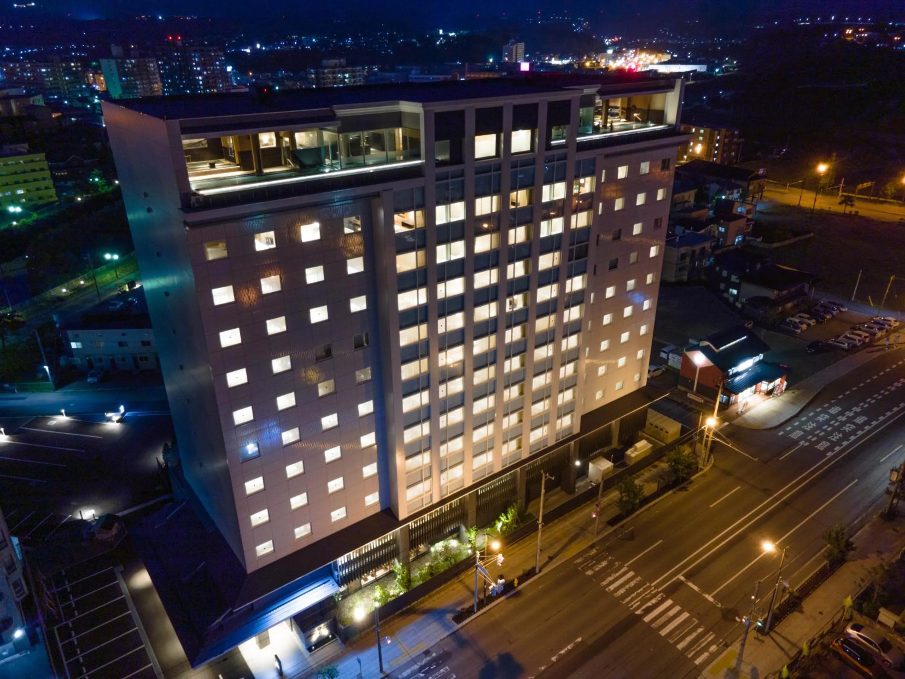 Property building in Hakodate Yunokawa Onsen Umi to Akari Hewitt Resort