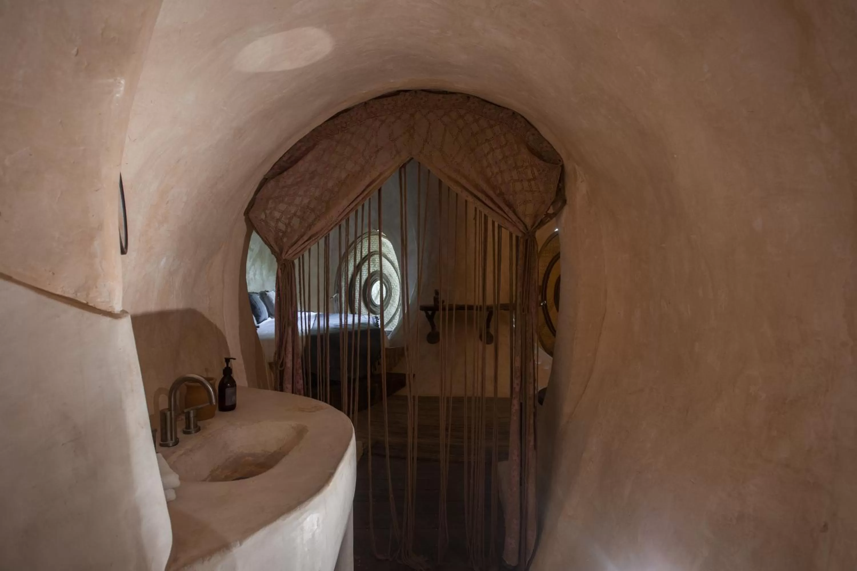 Bathroom in Ikal Tulum Hotel