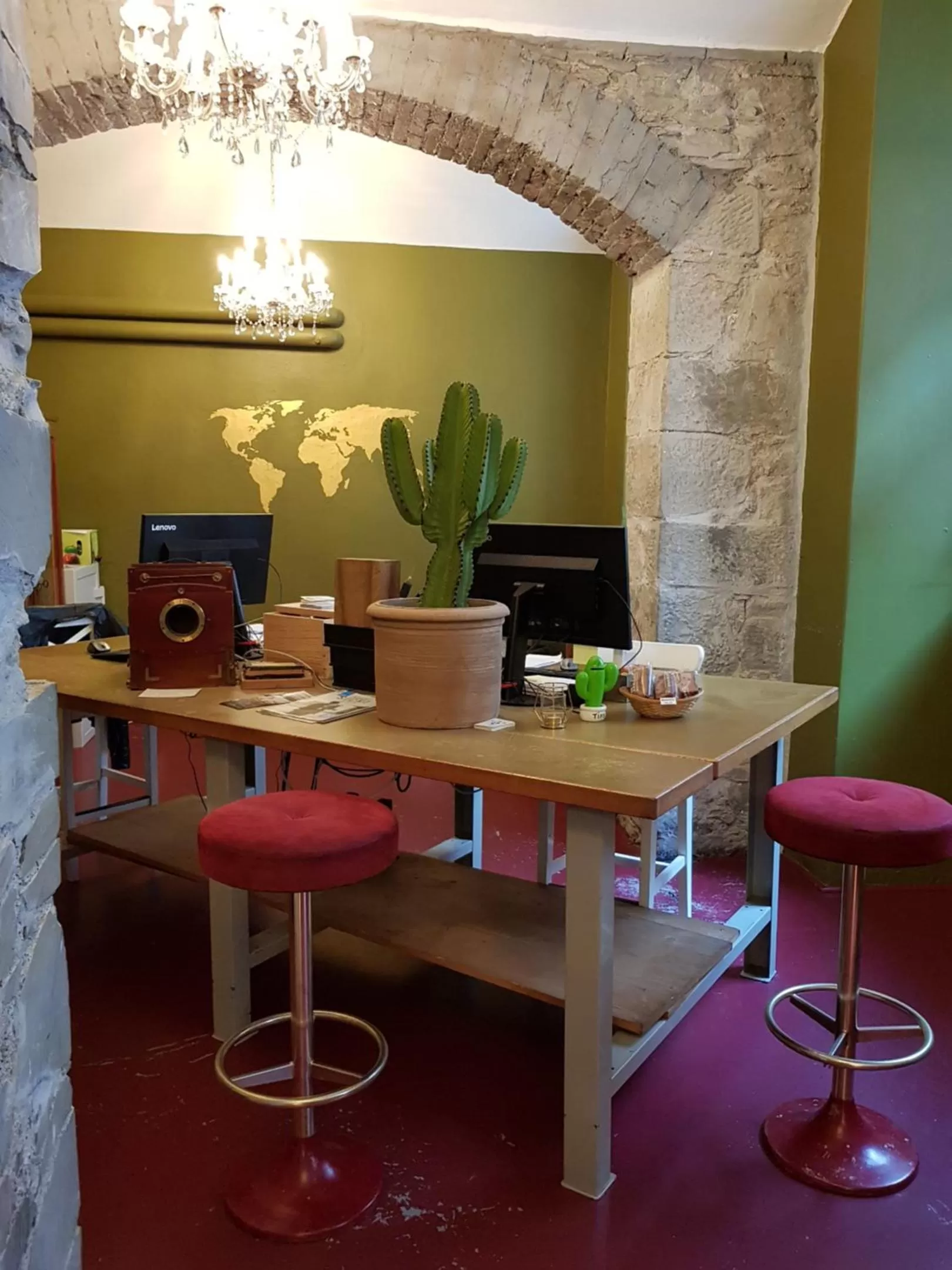 Lobby or reception in Barabas Luzern