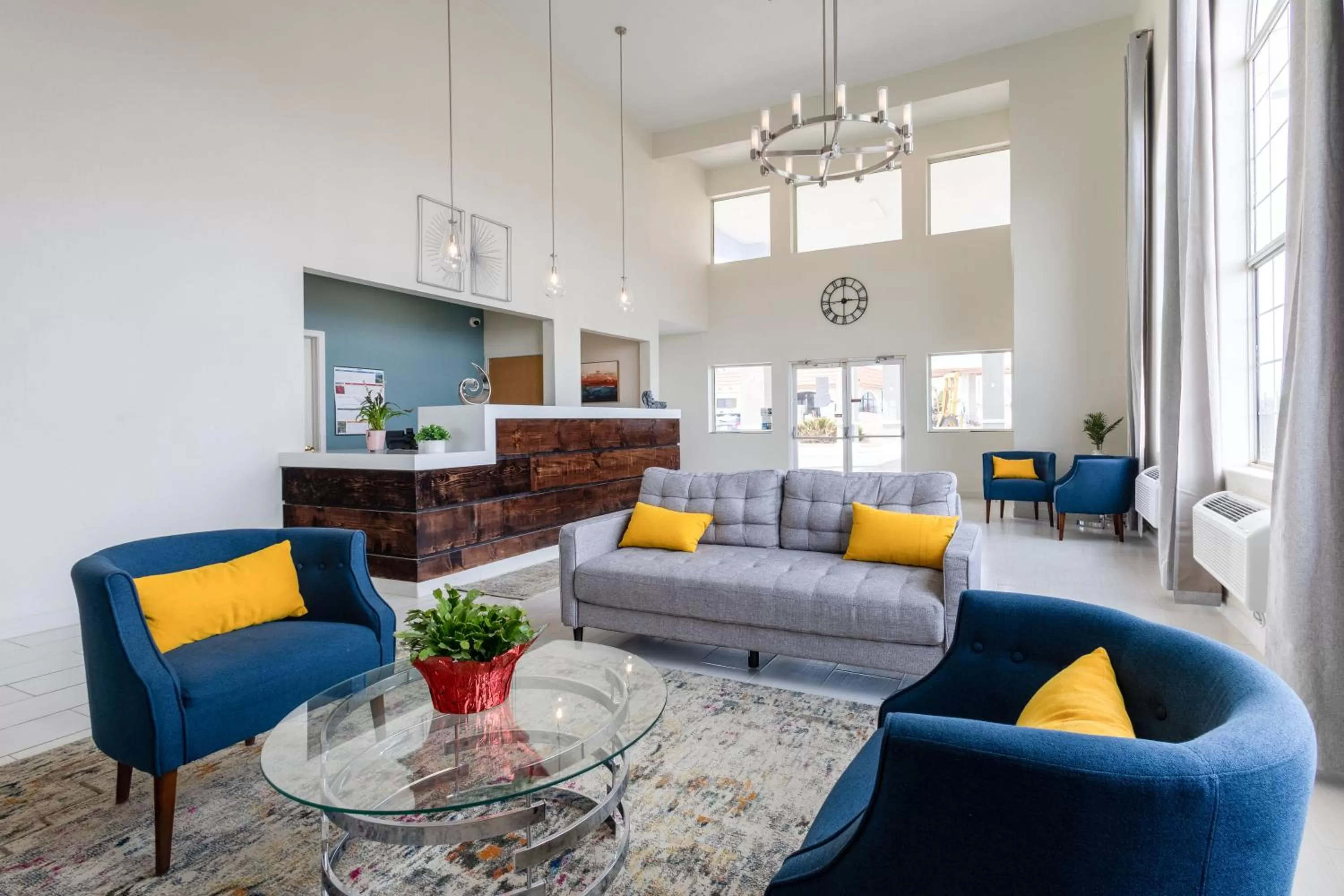 Lobby or reception in Quality Inn Winslow I-40