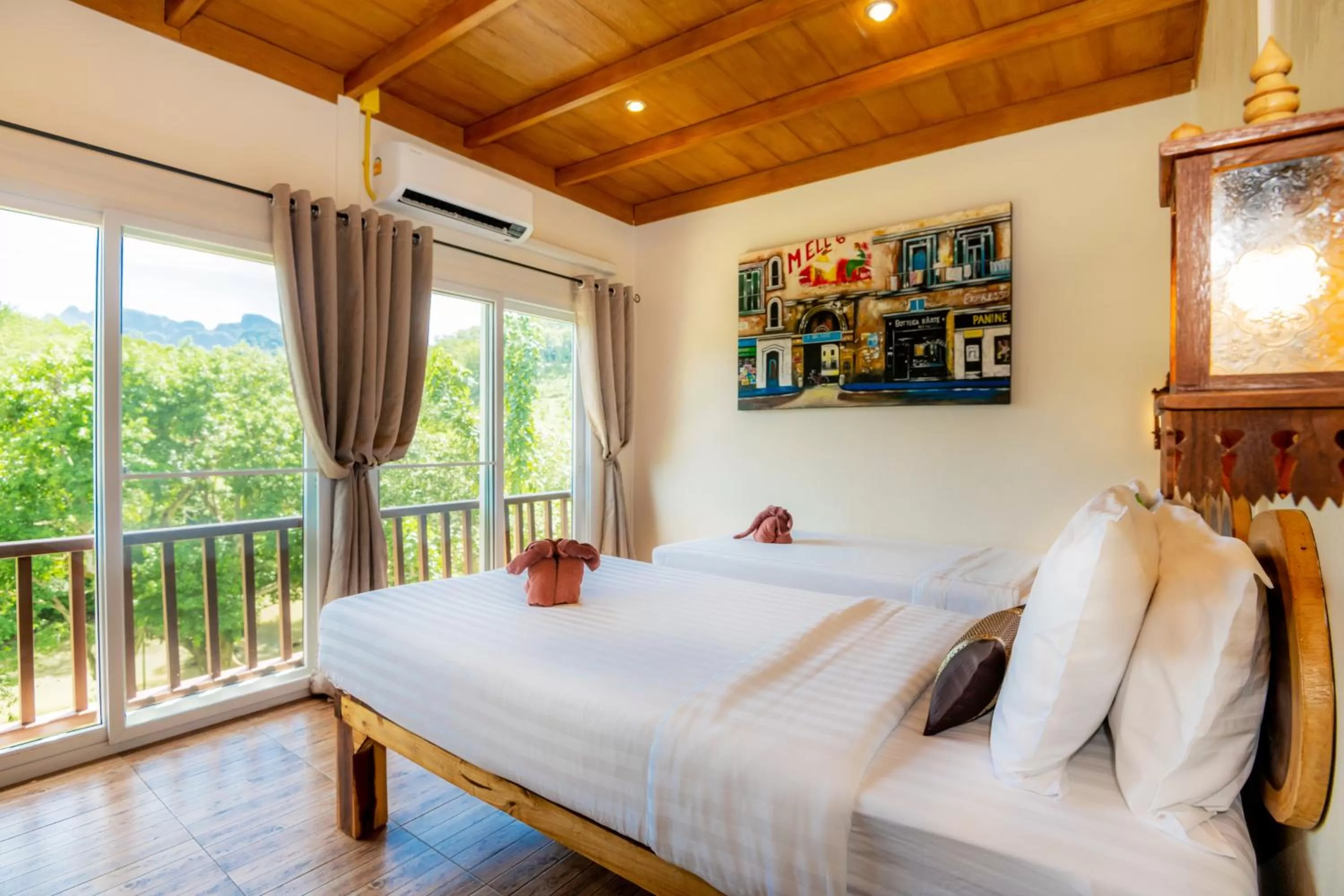 Bedroom, Bed in Khao Sok River Home Resort