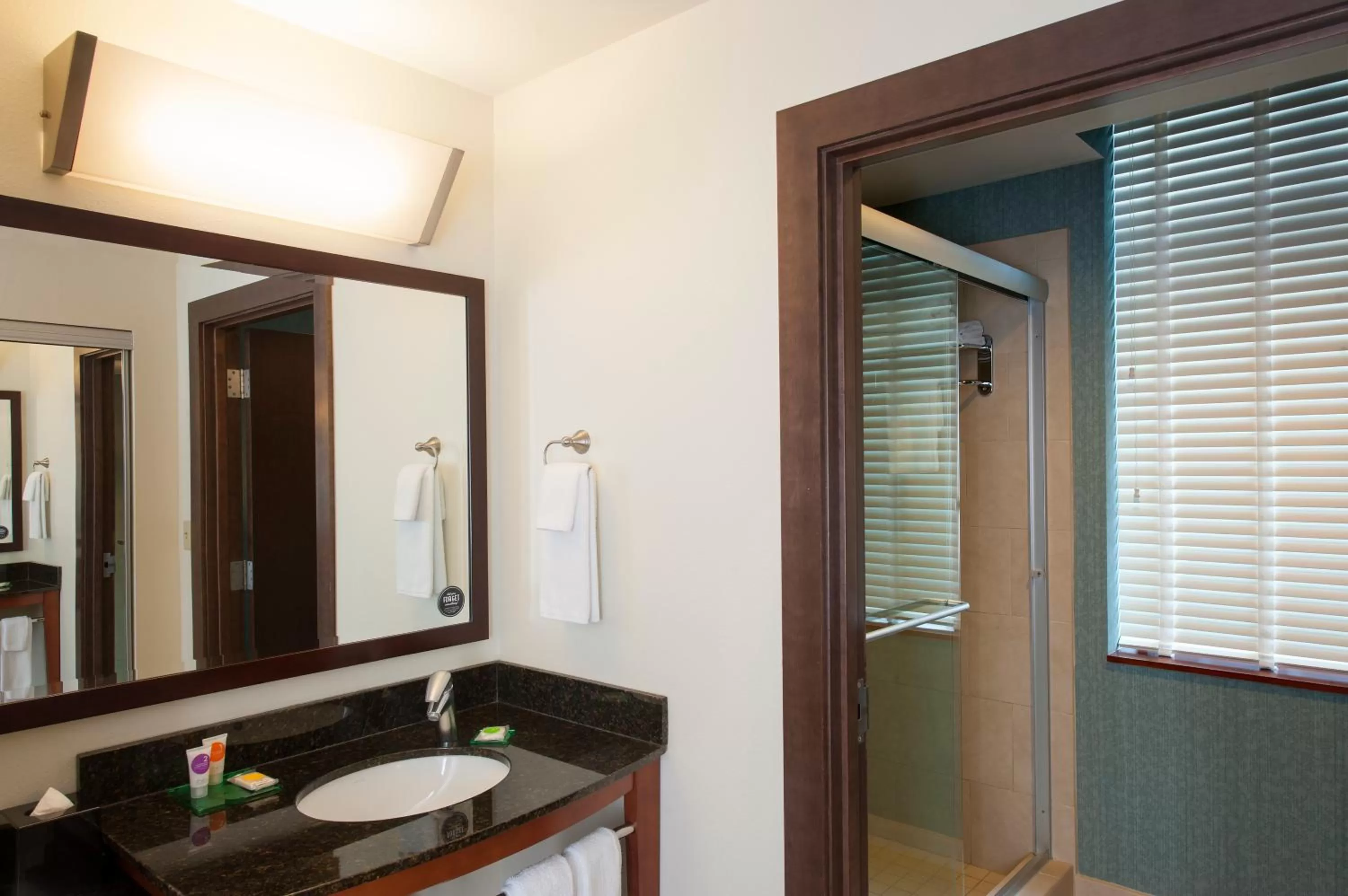 Shower in Hyatt Place Des Moines Downtown