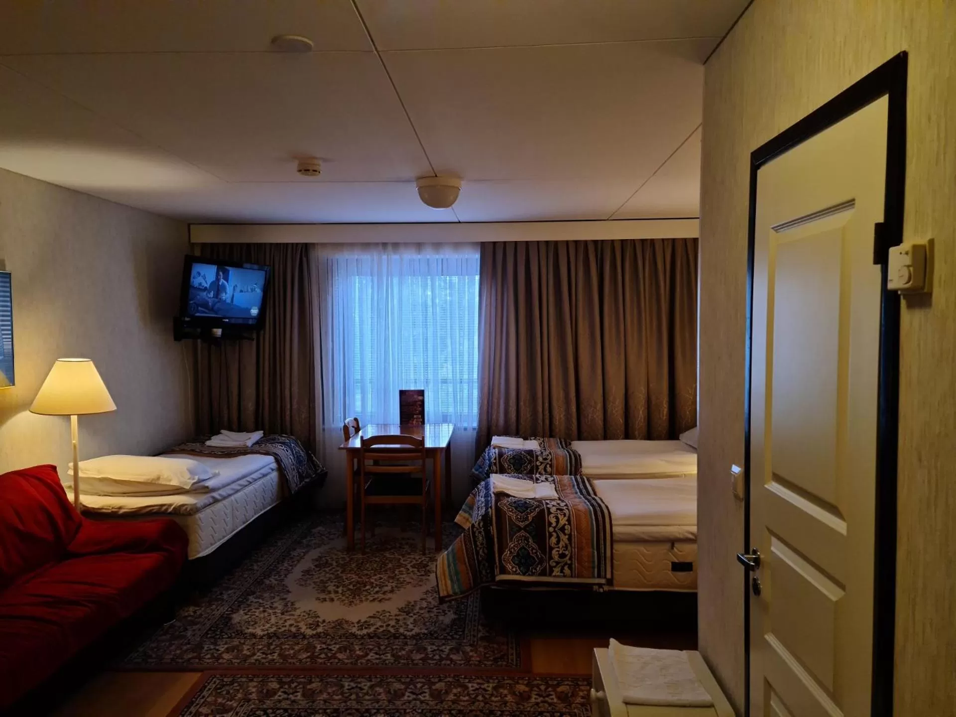 Bed in Hotelli Sandels