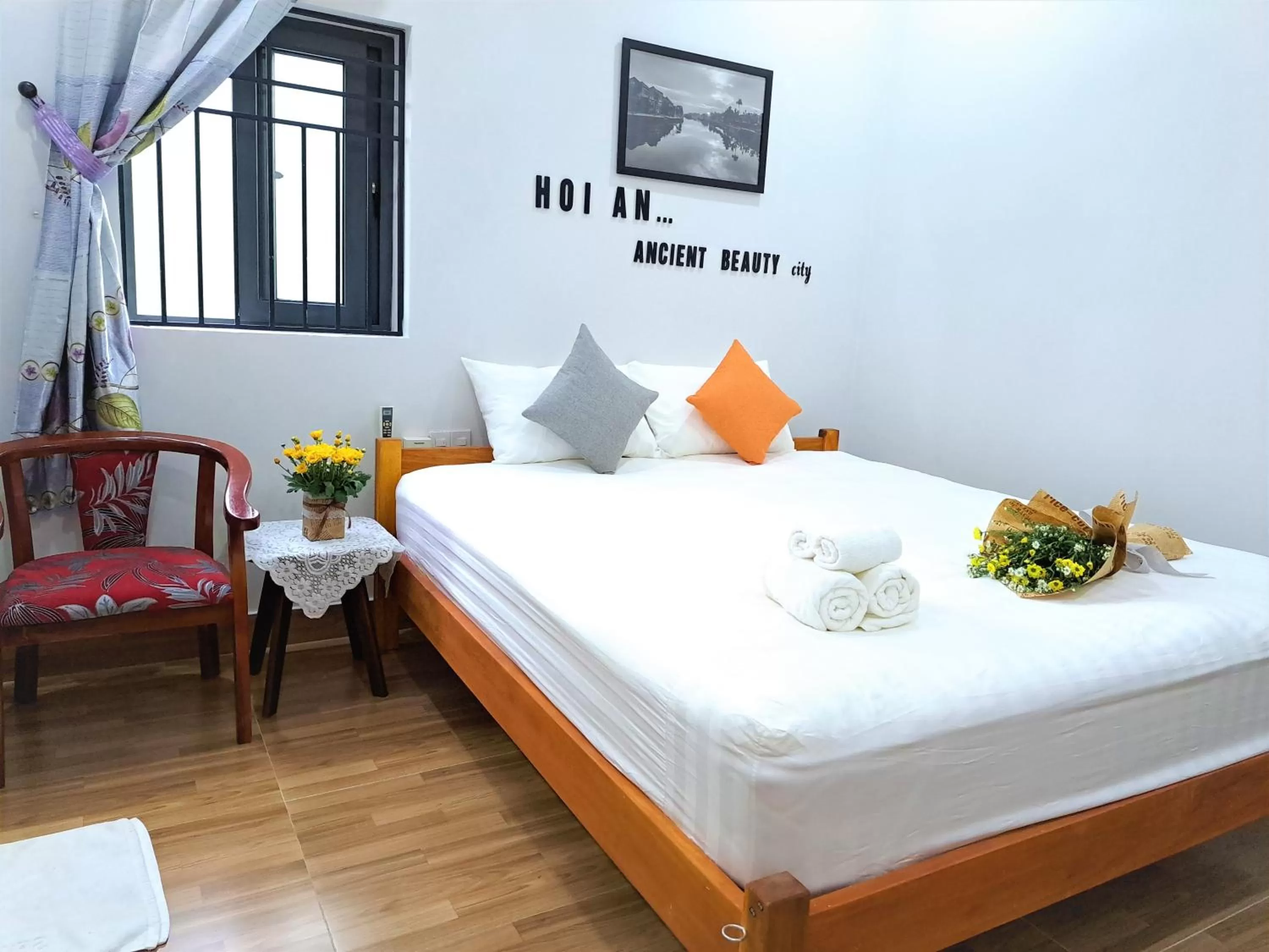 Bed in GREEN TOWN hotel HỘI AN