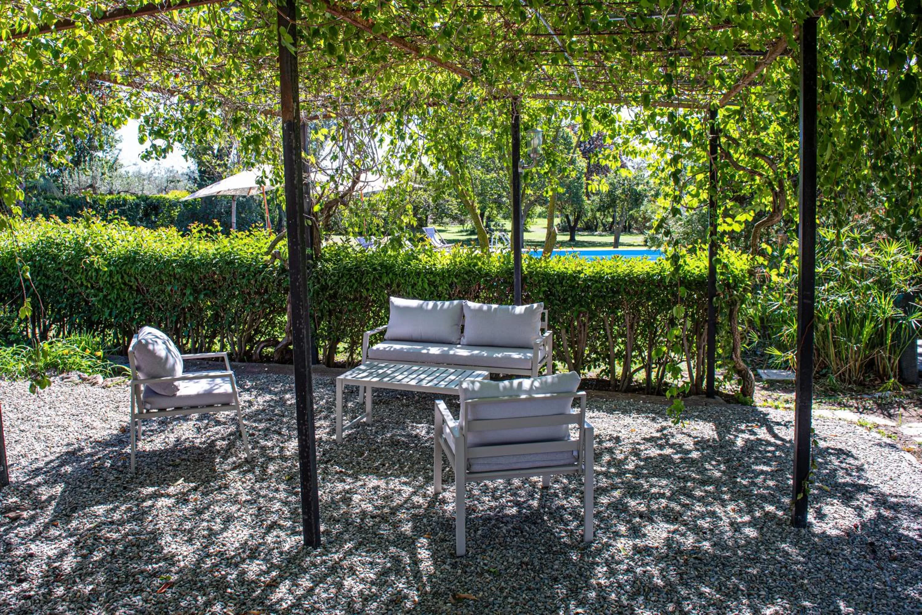 Garden in Terre Etrusche Guest House