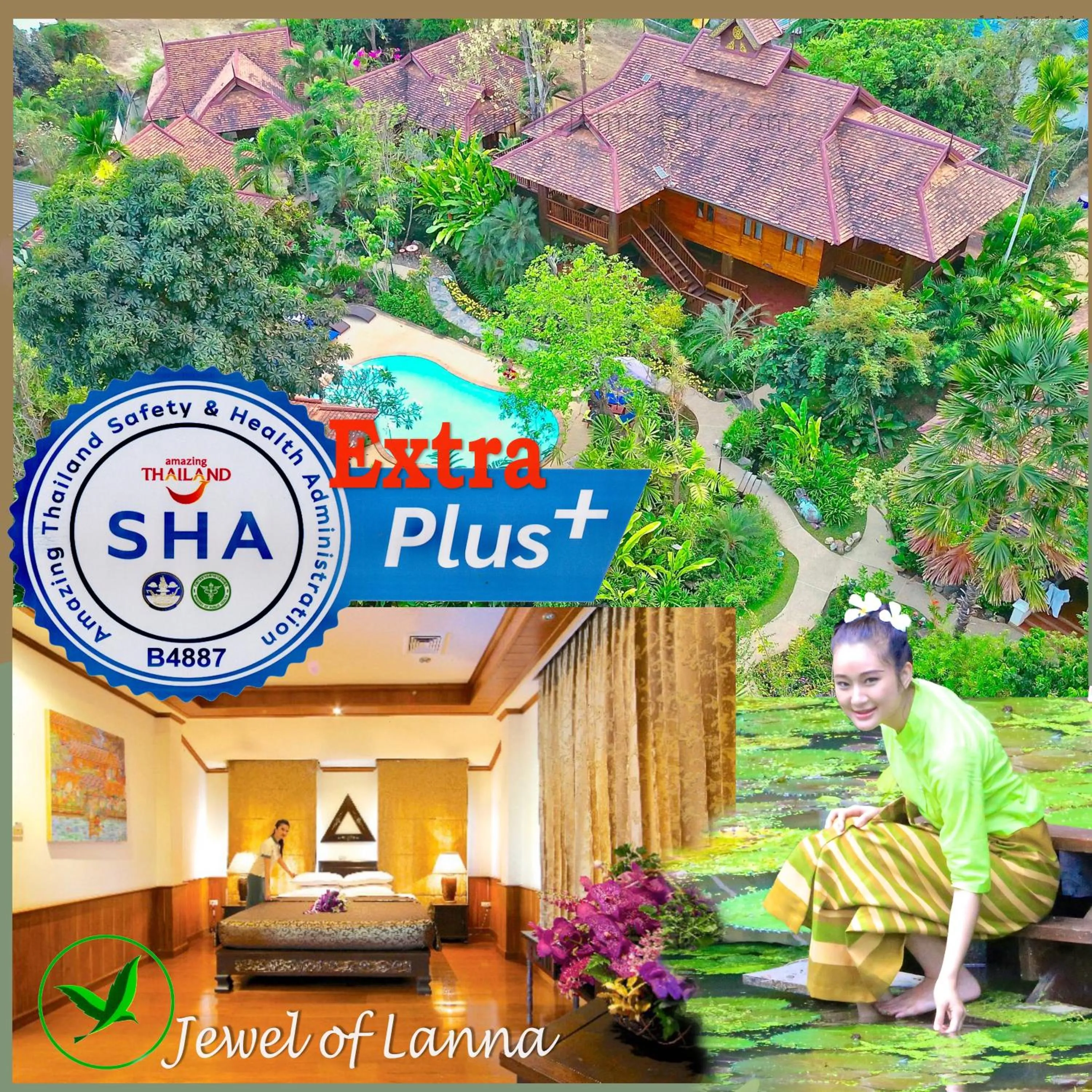 Garden in Oriental Siam Resort - SHA Extra Plus Certified