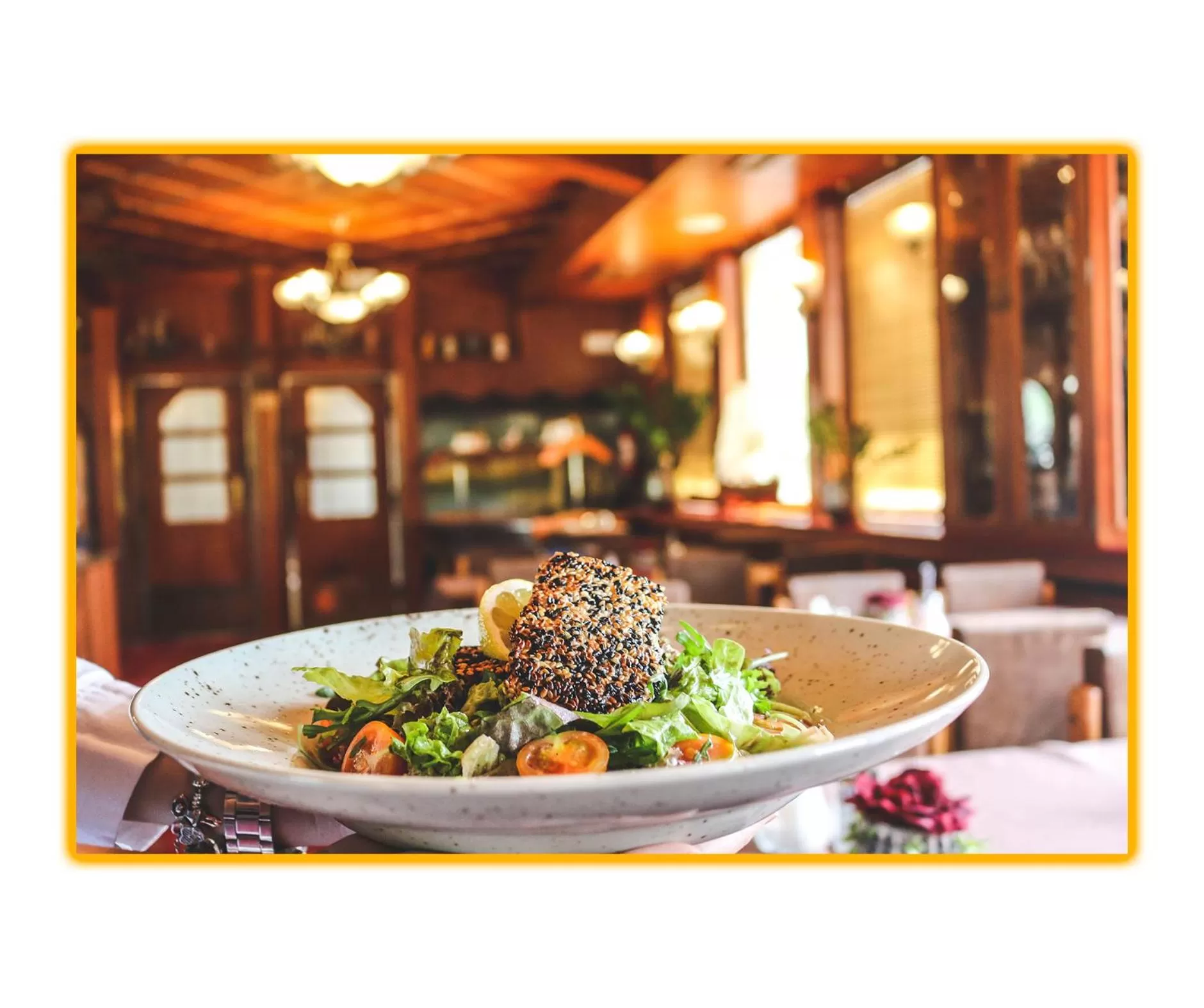 Food and drinks in Botel Albatros