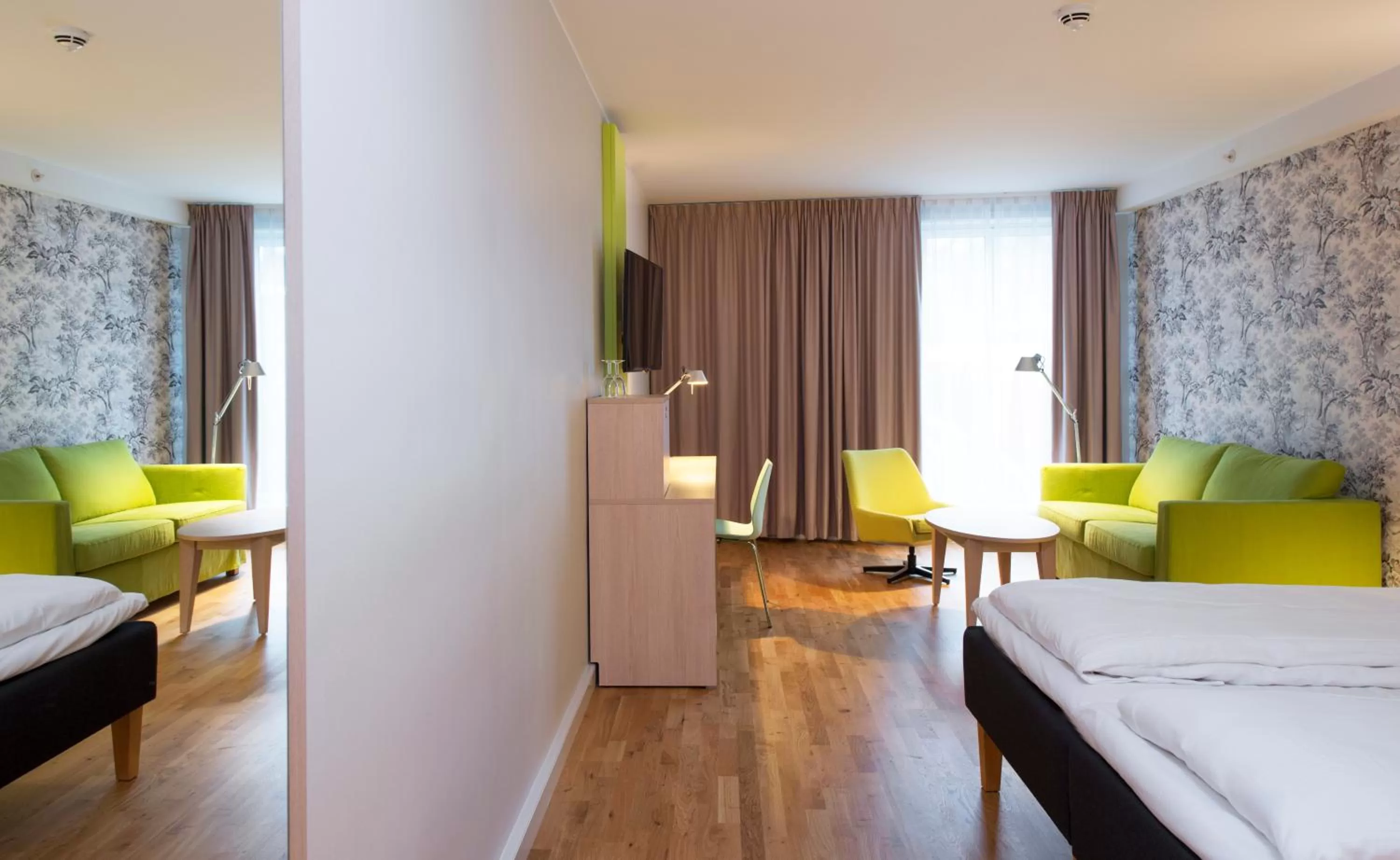 Photo of the whole room, Bed in Thon Hotel Sandven