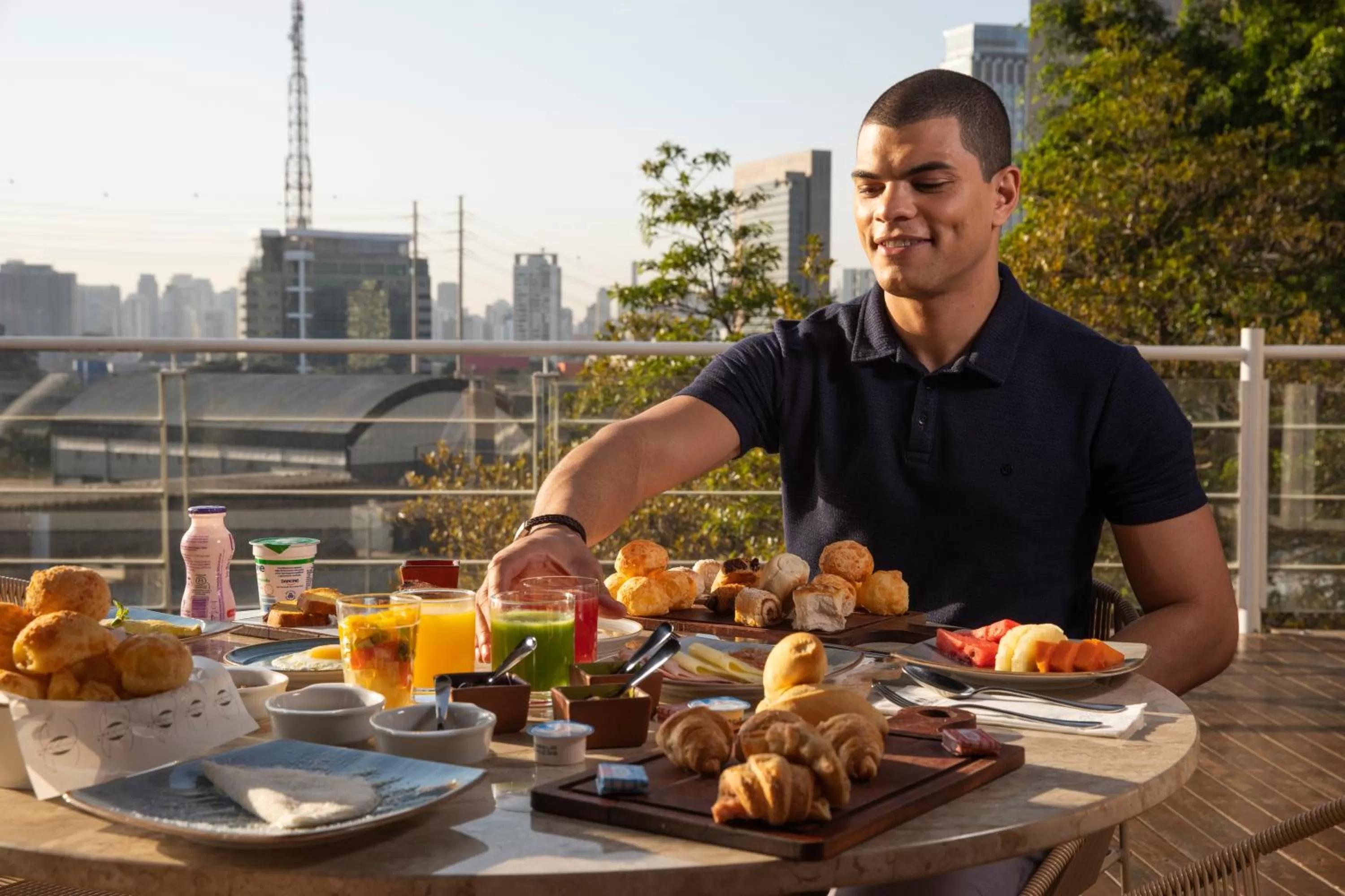 Breakfast in Novotel Sao Paulo Morumbi