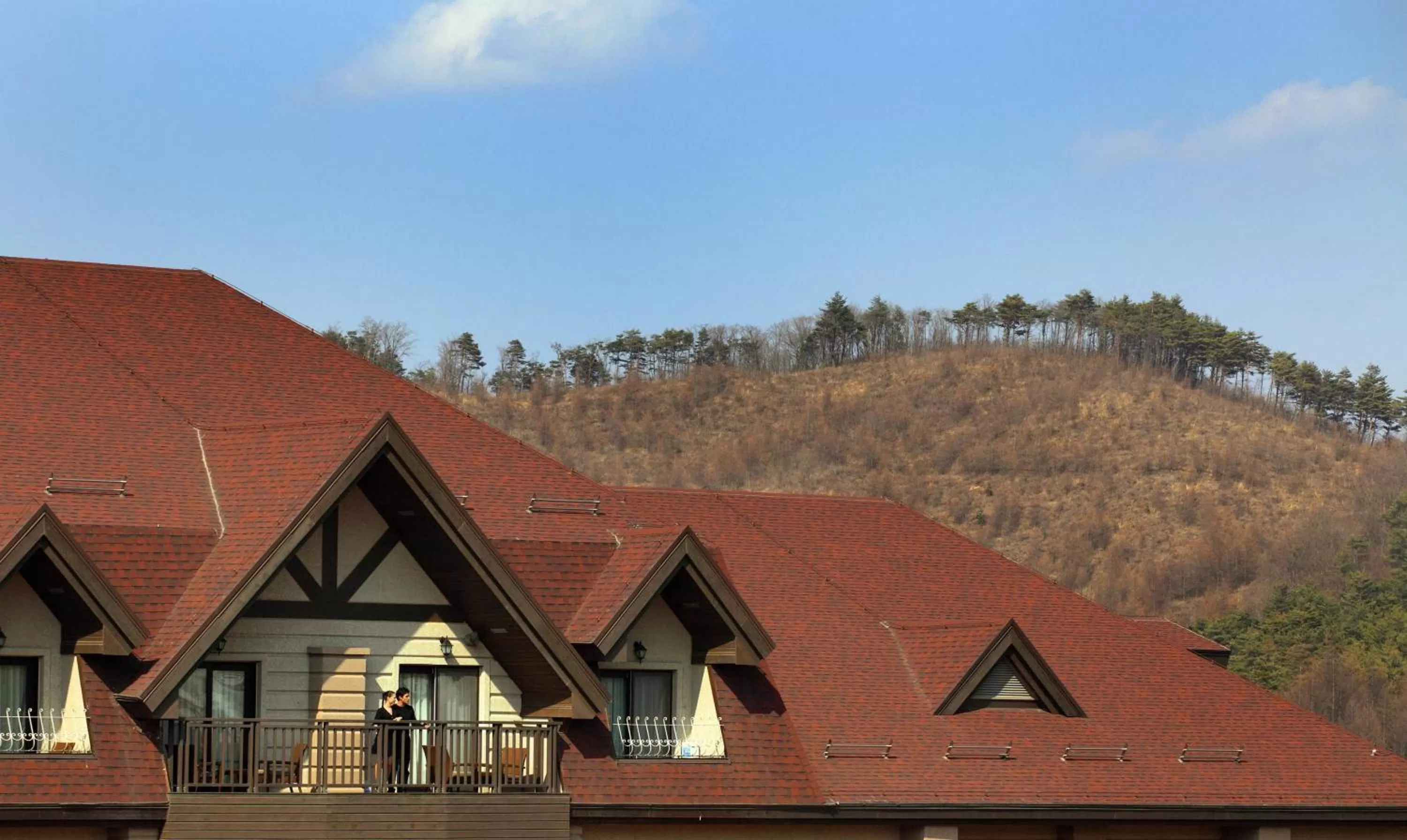 Property building in Intercontinental Alpensia Pyeongchang Resort by IHG