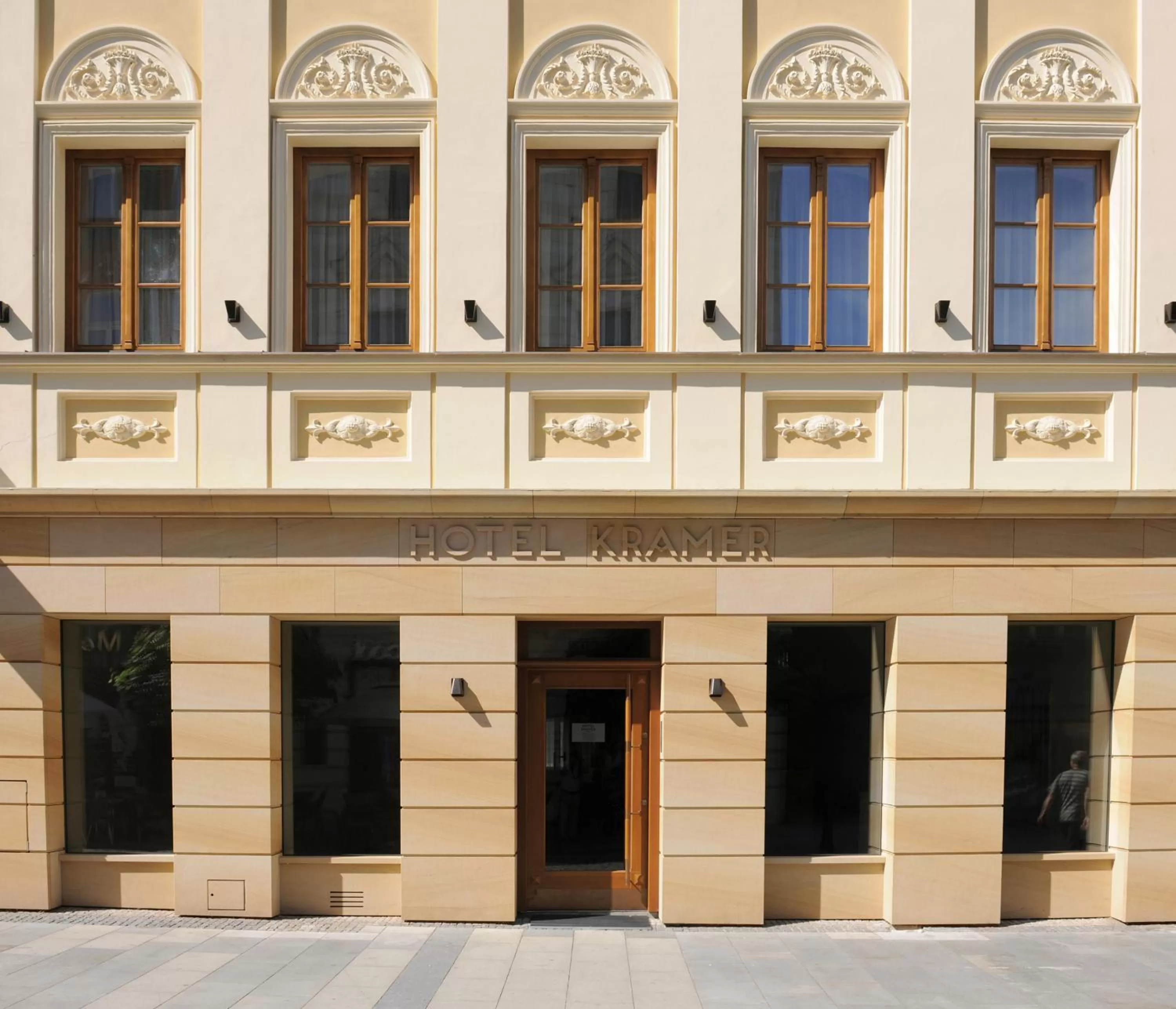 Facade/entrance in Hotel Kramer