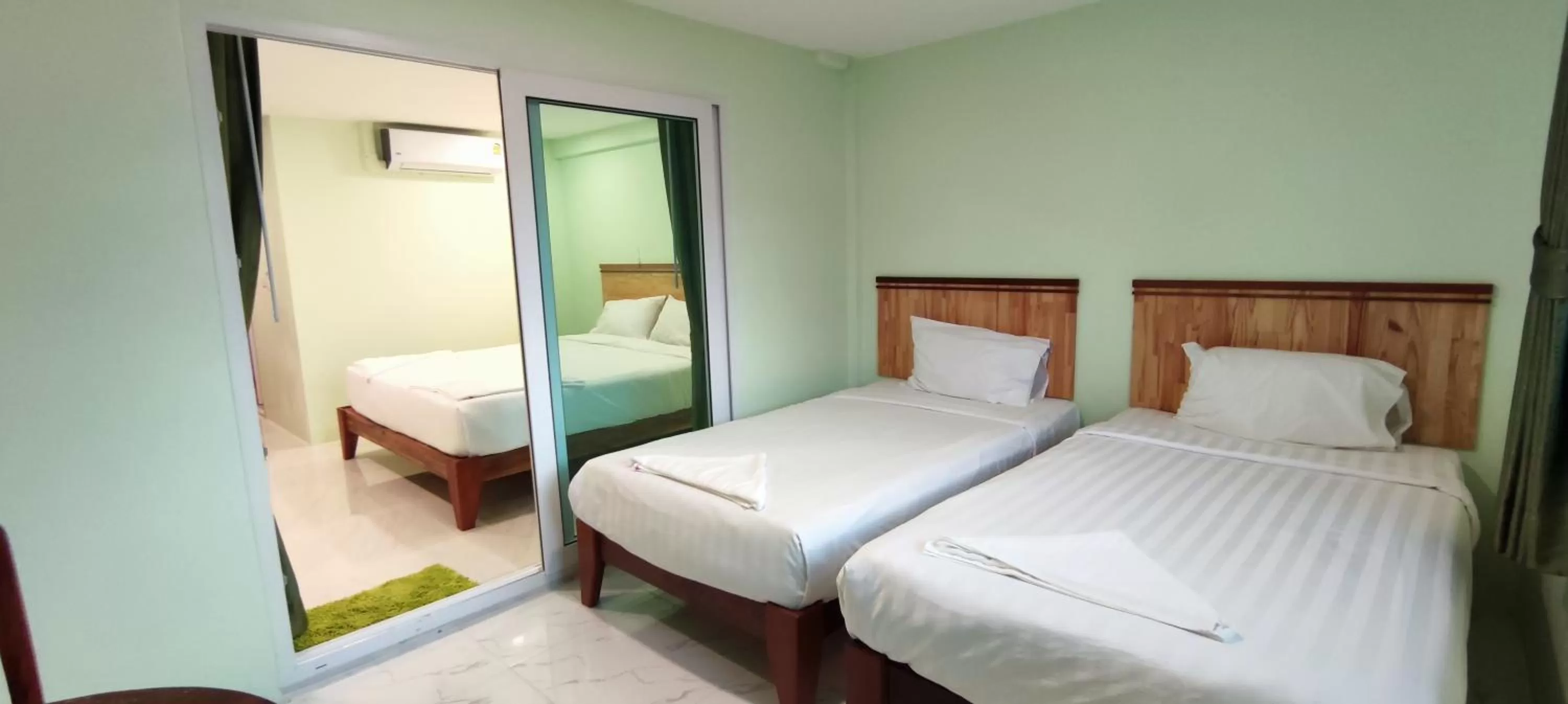 Bed in Sea-Sun Bungalow & Resort