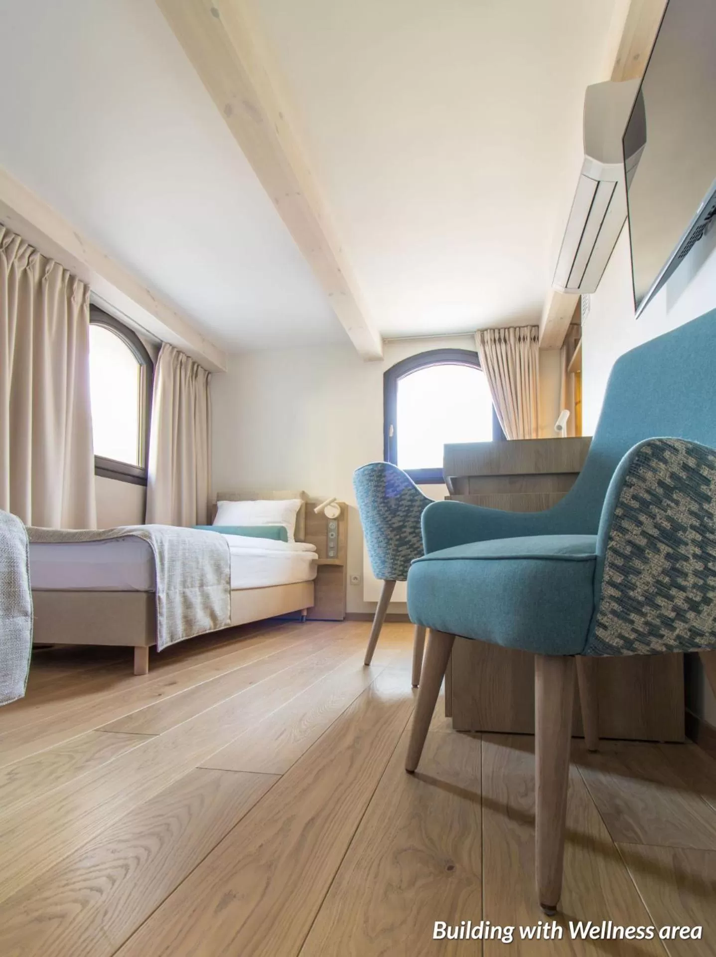 Bed in Hotel Spichrz