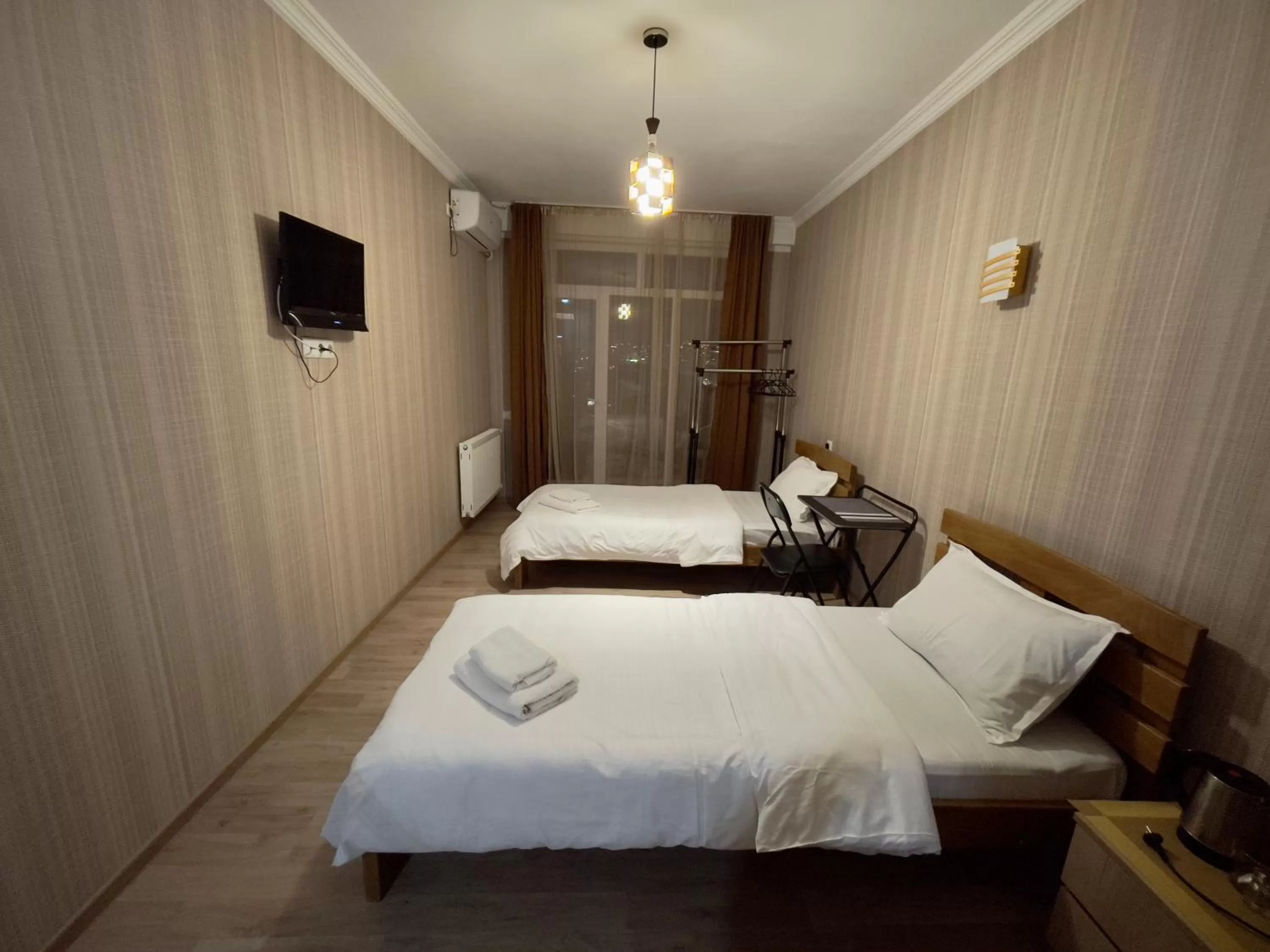 Bed in Hotel Marioni