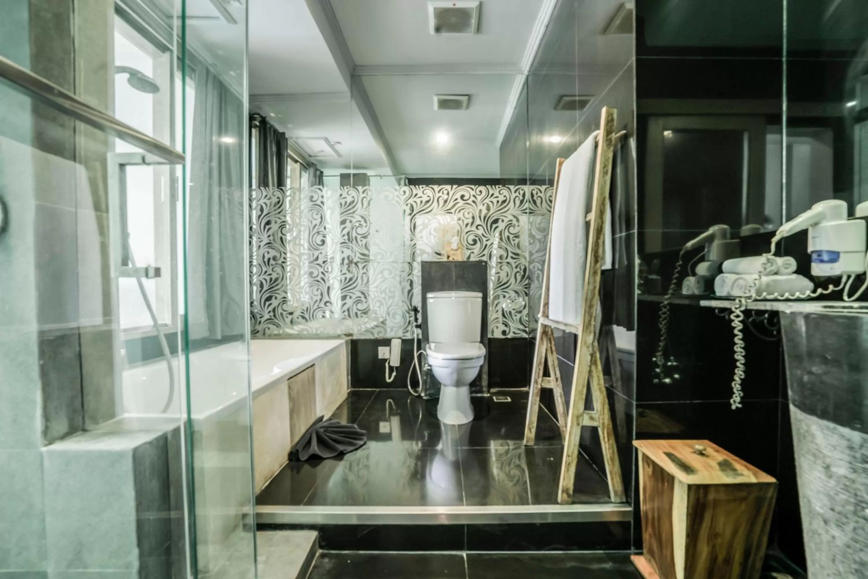 Bathroom in KajaNe Mua at Ubud Bali