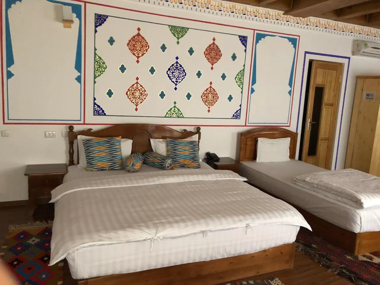 Bed in As-Salam Boutique Hotel