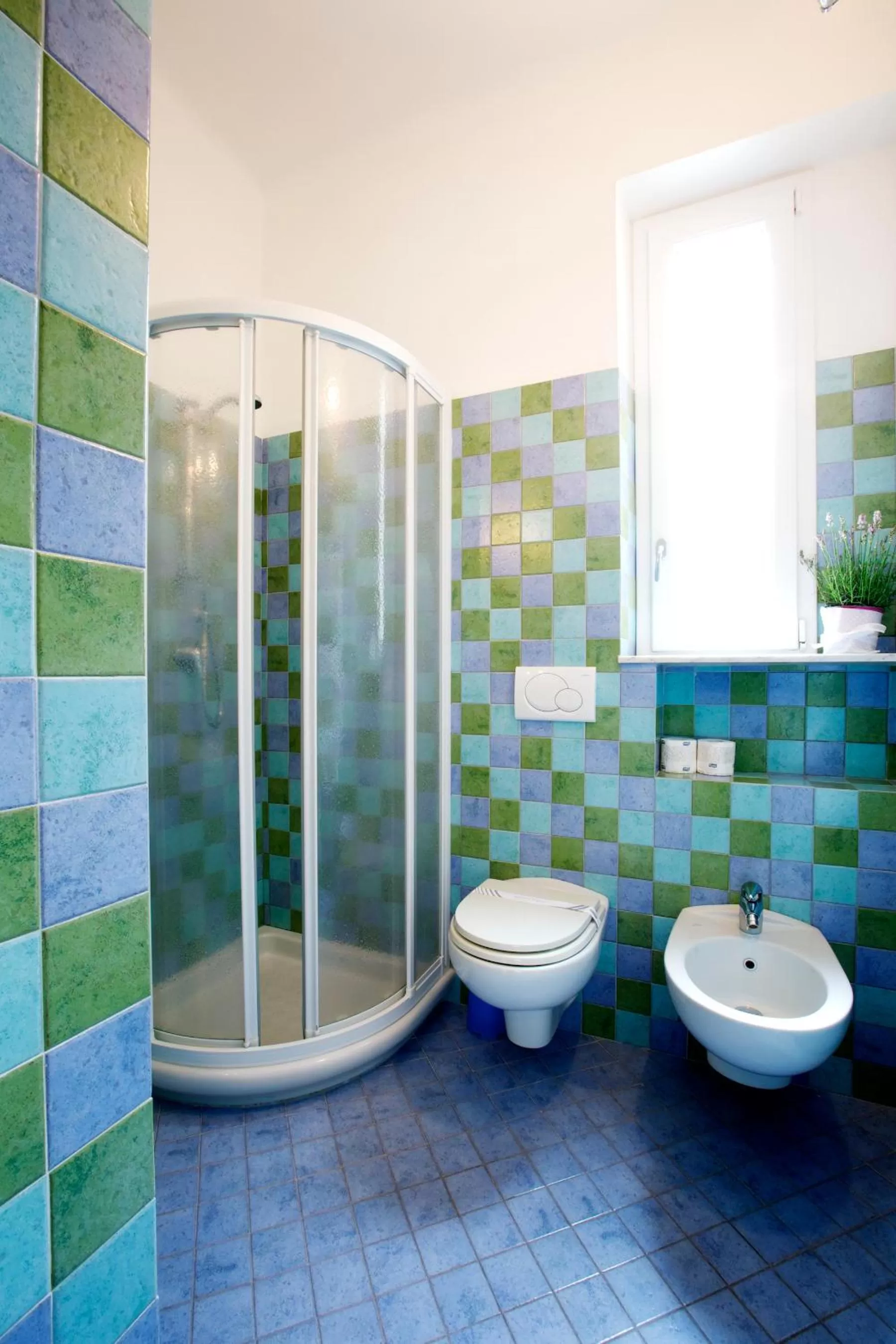 Shower in Hotel Garden