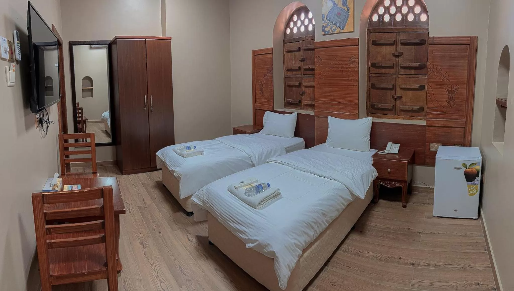 Bed in Nizwa Heritage Inn