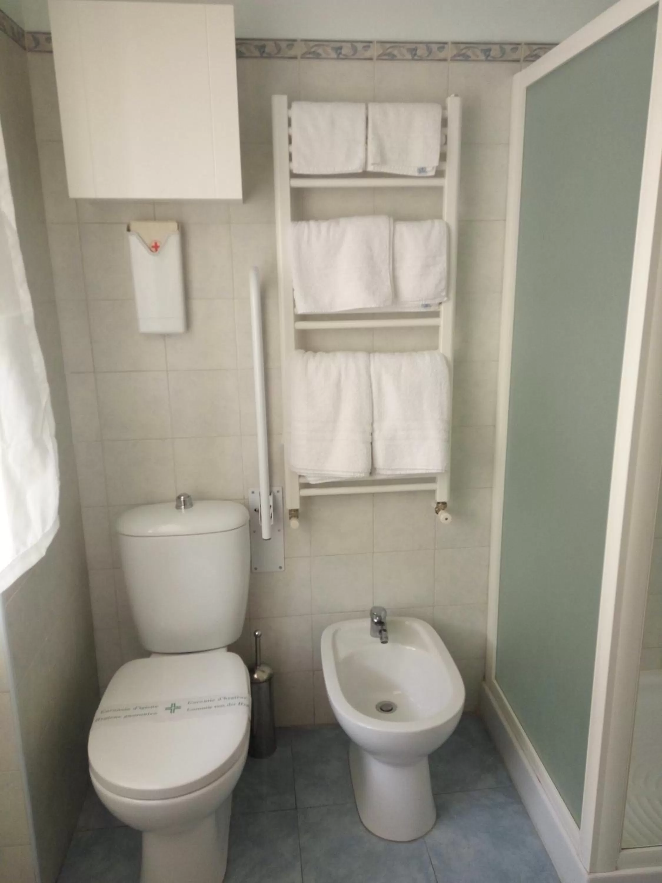 Toilet in Michelangelo Rooms