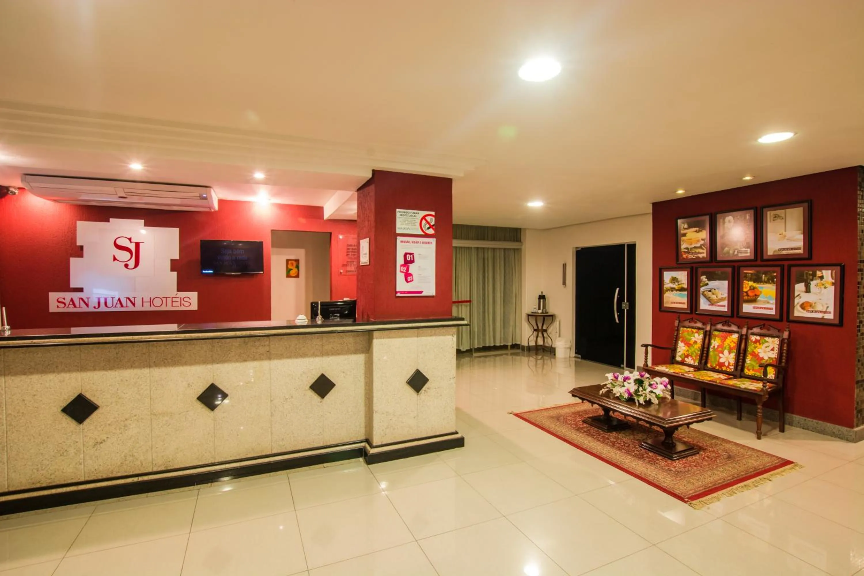 Lobby or reception in SJ Tour - San Juan Foz do Iguaçu