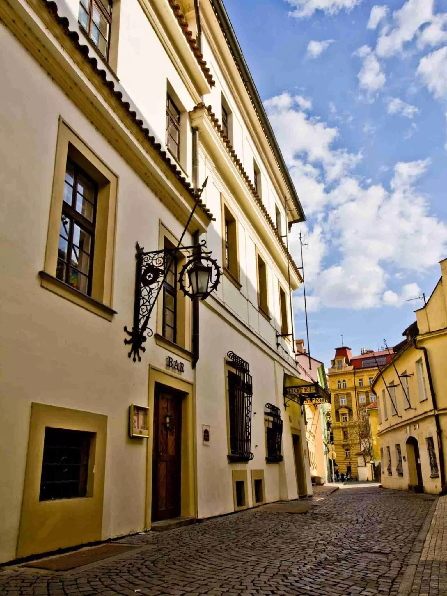 Facade/entrance in Pytloun Old Armoury Hotel Prague, Stará Zbrojnice