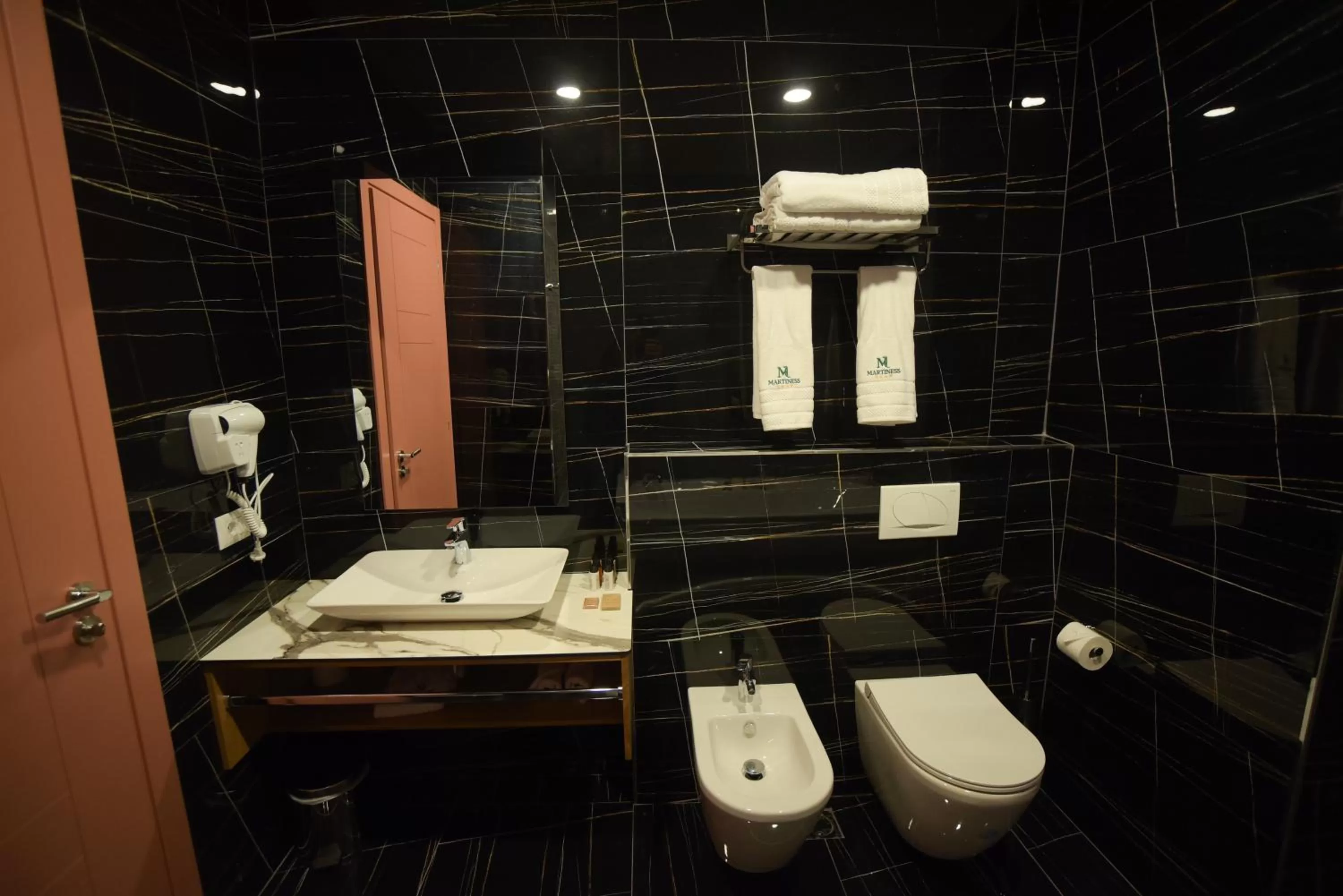 Bathroom in Martiness Hotel Durres