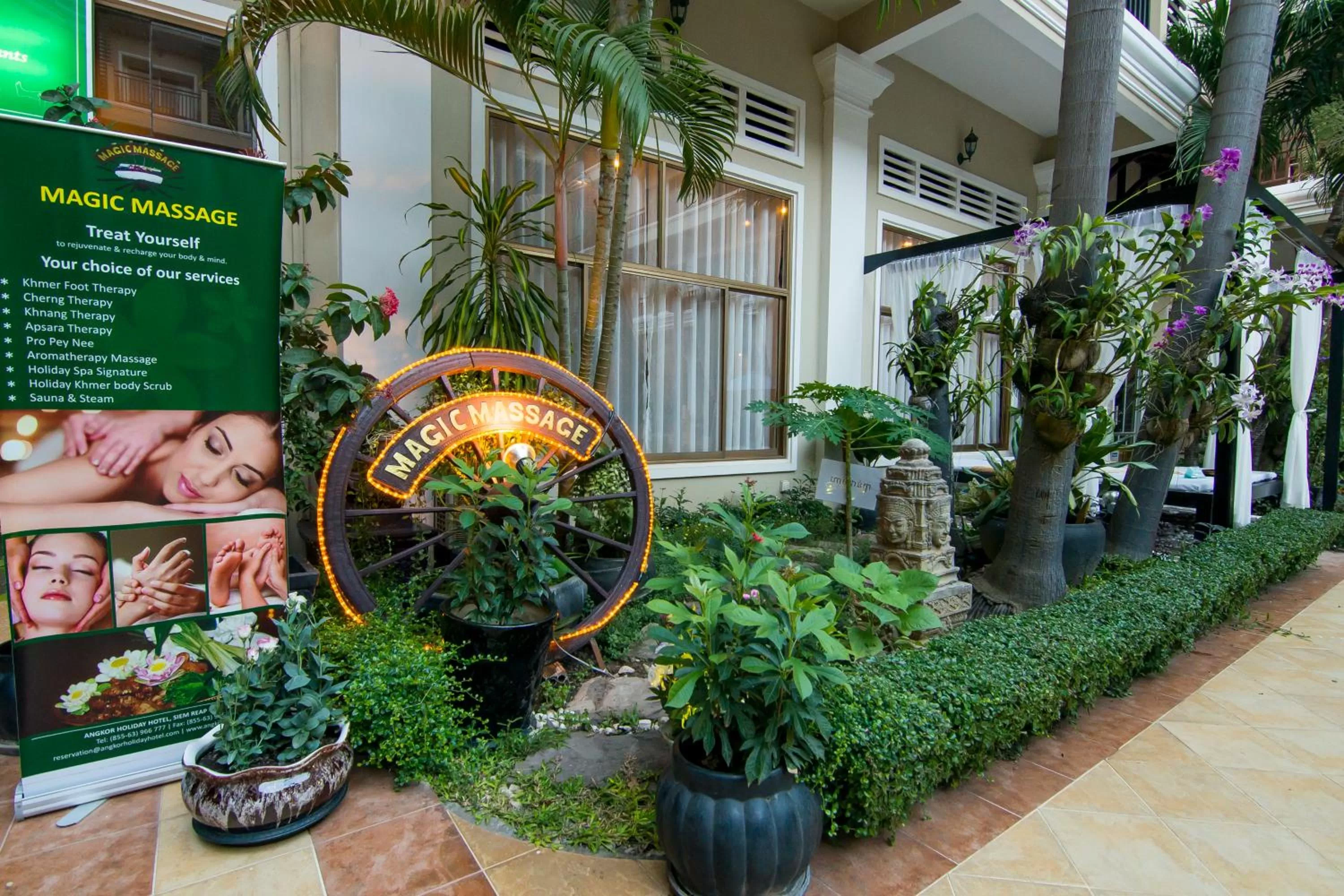Massage in Angkor Holiday Hotel