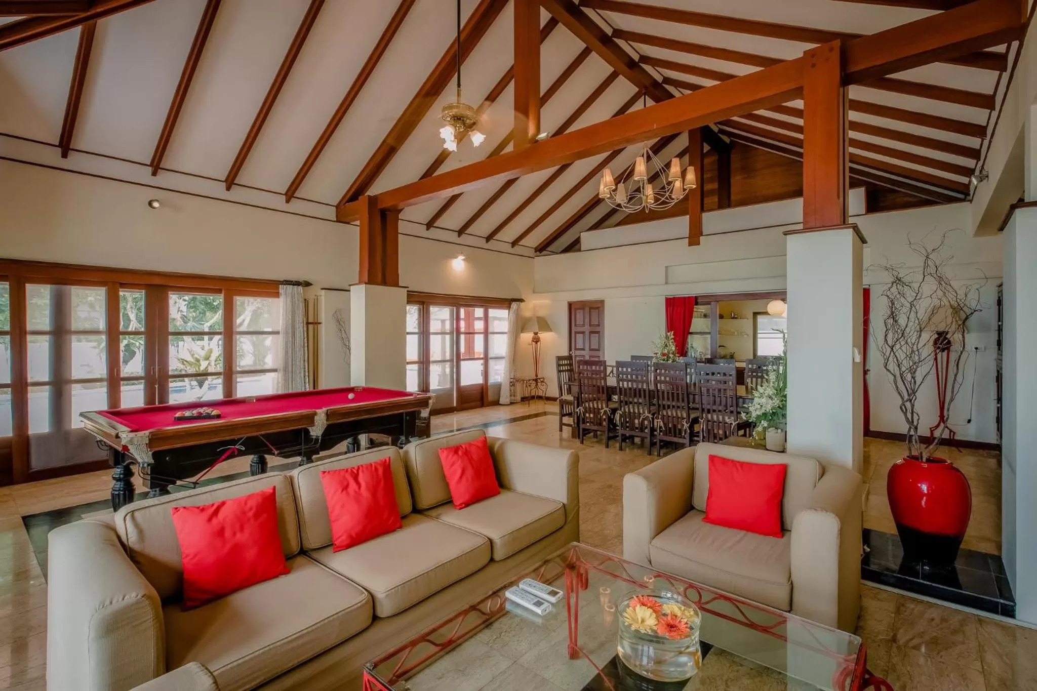 Living room in The Privilege Hotel Ezra Beach Club