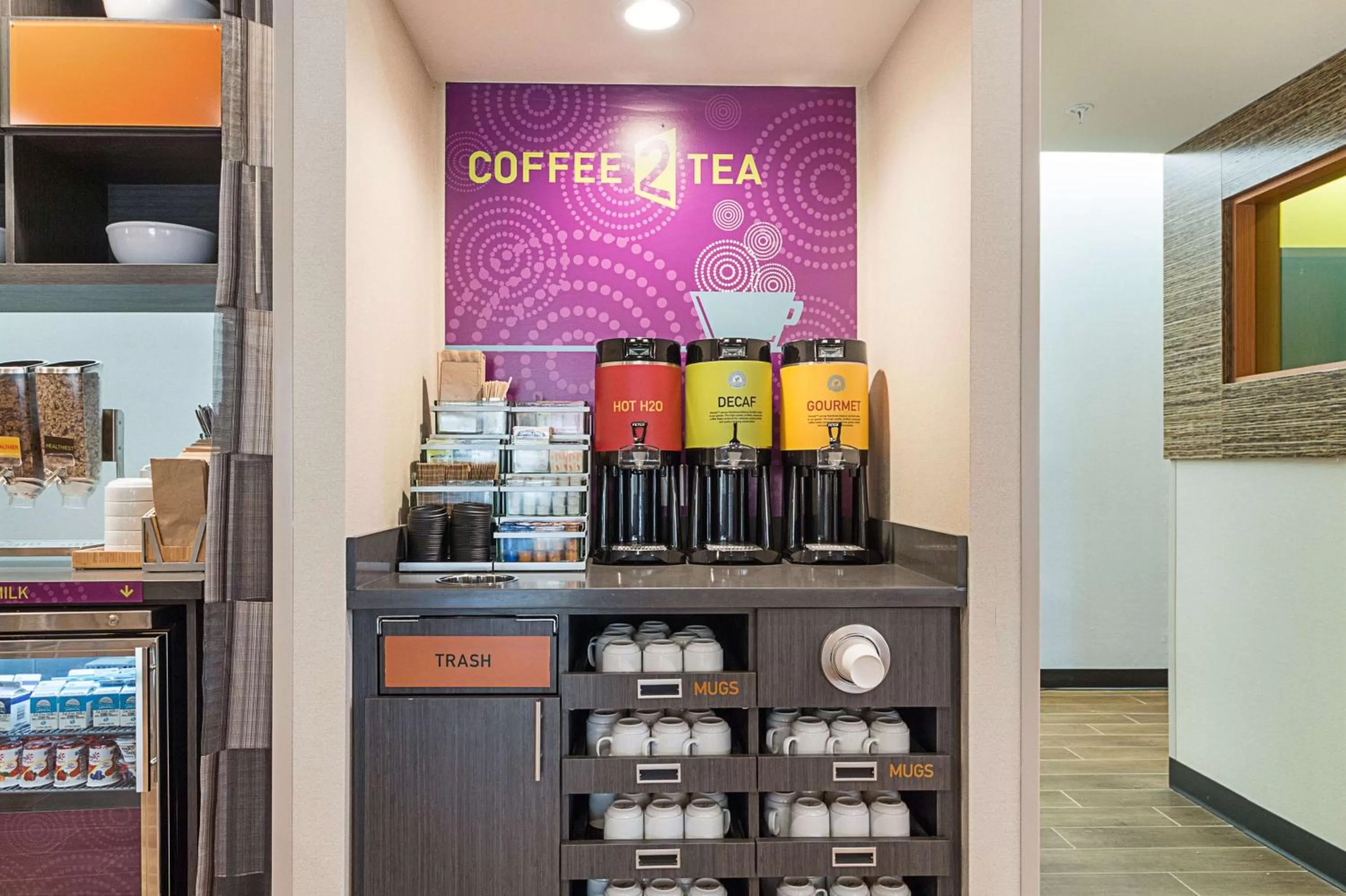 Dining area in Home2 Suites By Hilton Oklahoma City Yukon