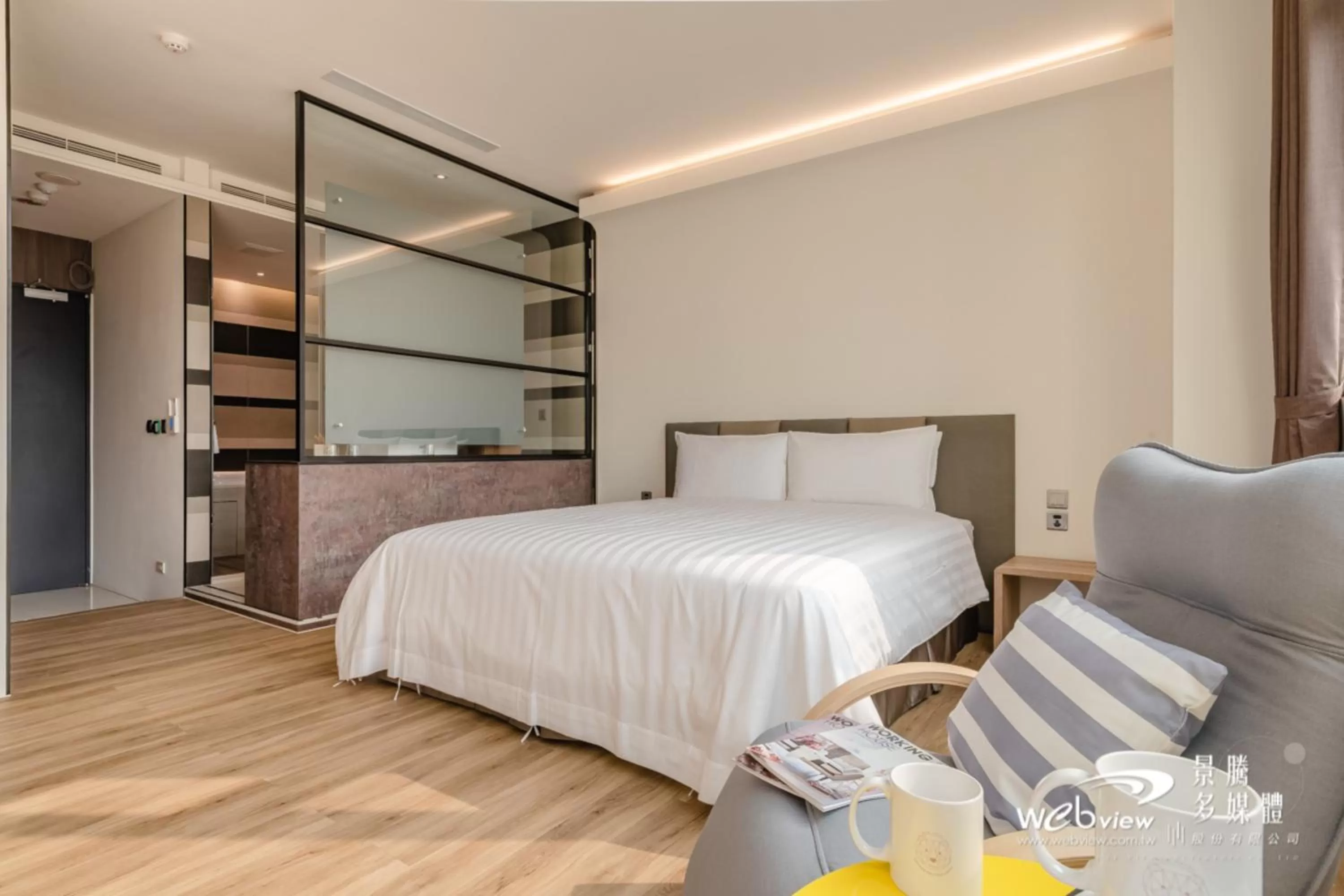 Bed in Wow Happy- Taipei