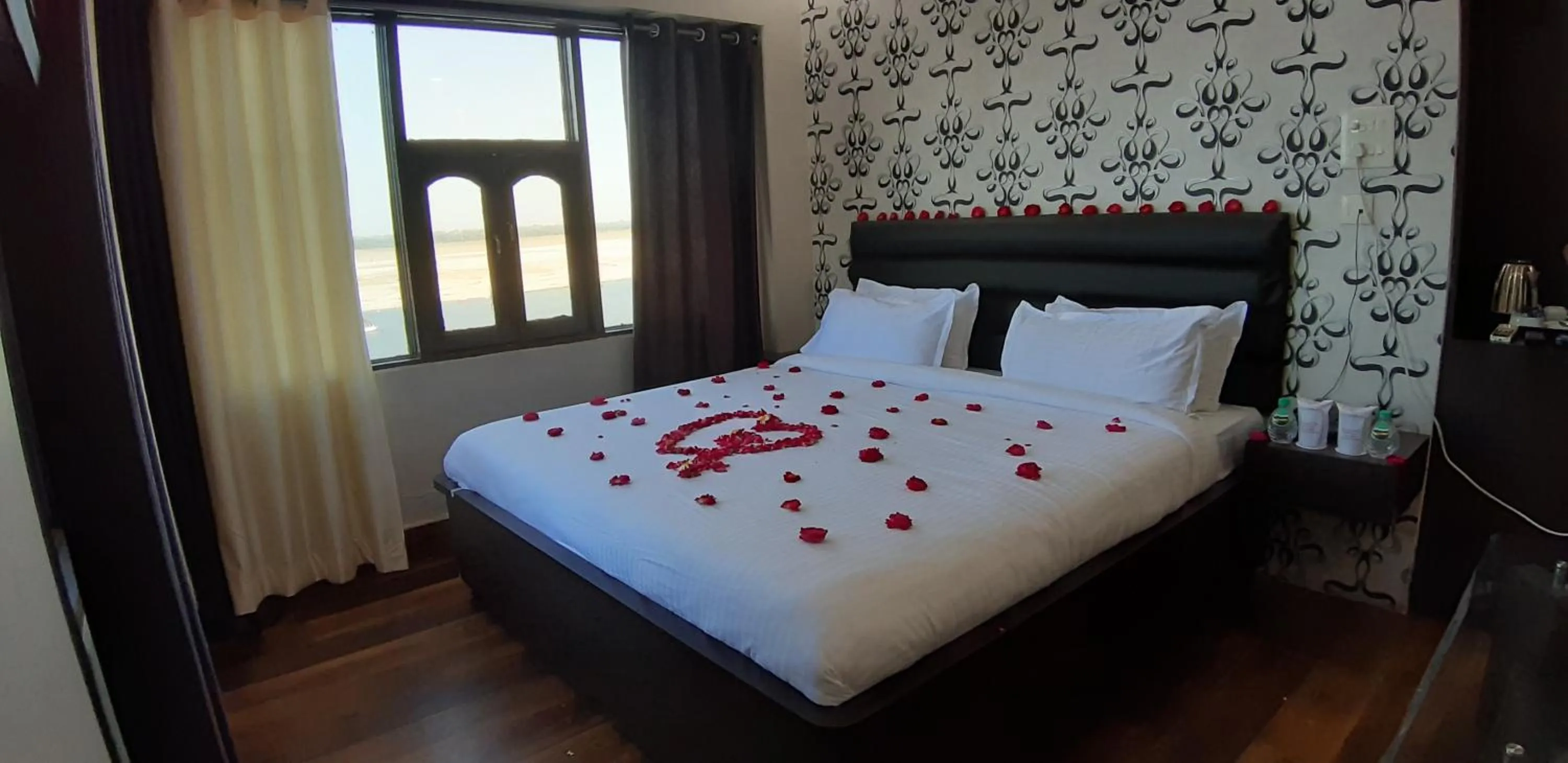 Photo of the whole room in Hotel Sita (place on the heritage ghats of benaras)