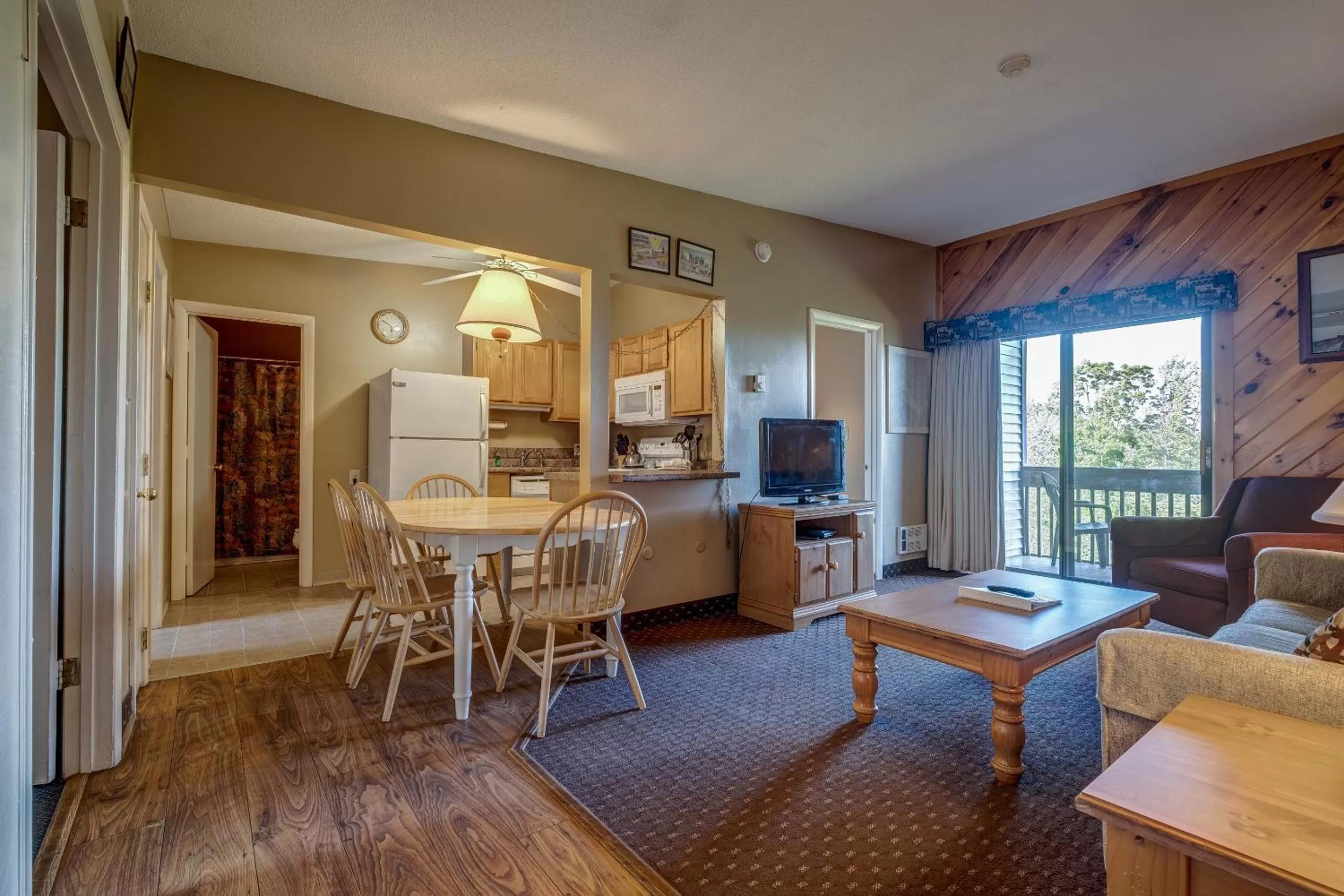 Living room, Dining Area in Village of Winnipesaukee