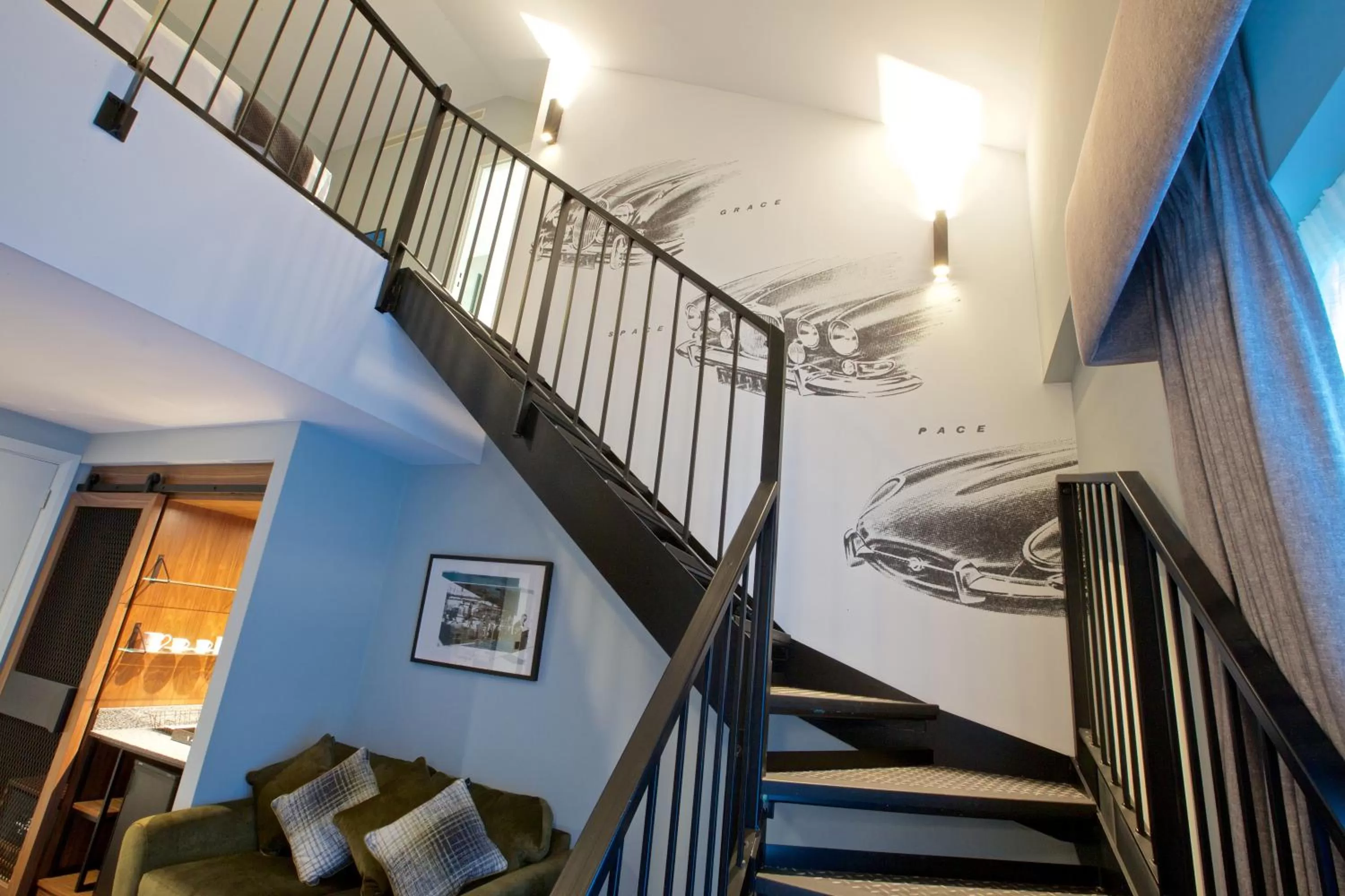 Seating area in Telegraph Hotel - Coventry
