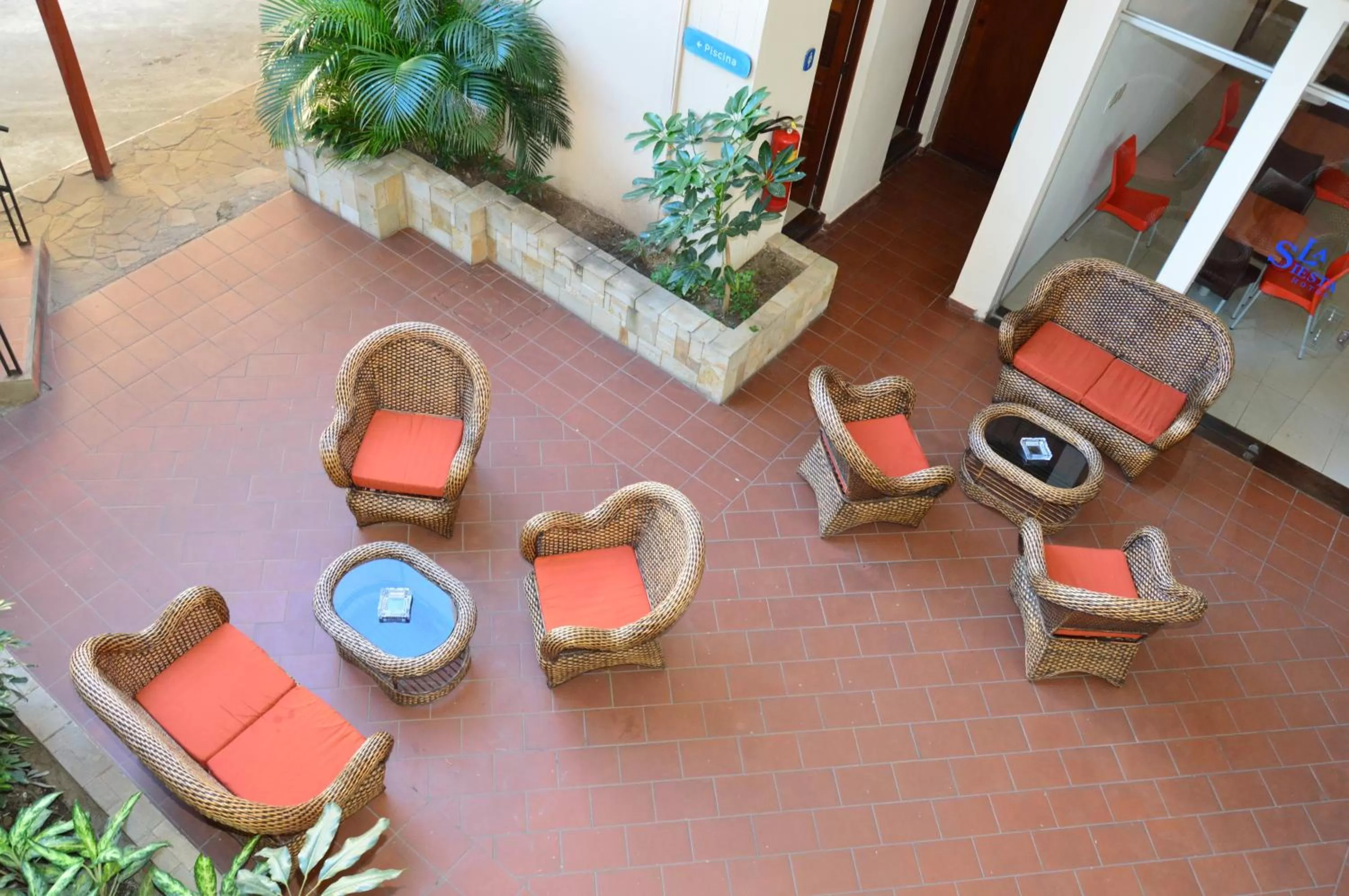 Garden in La Siesta Hotel