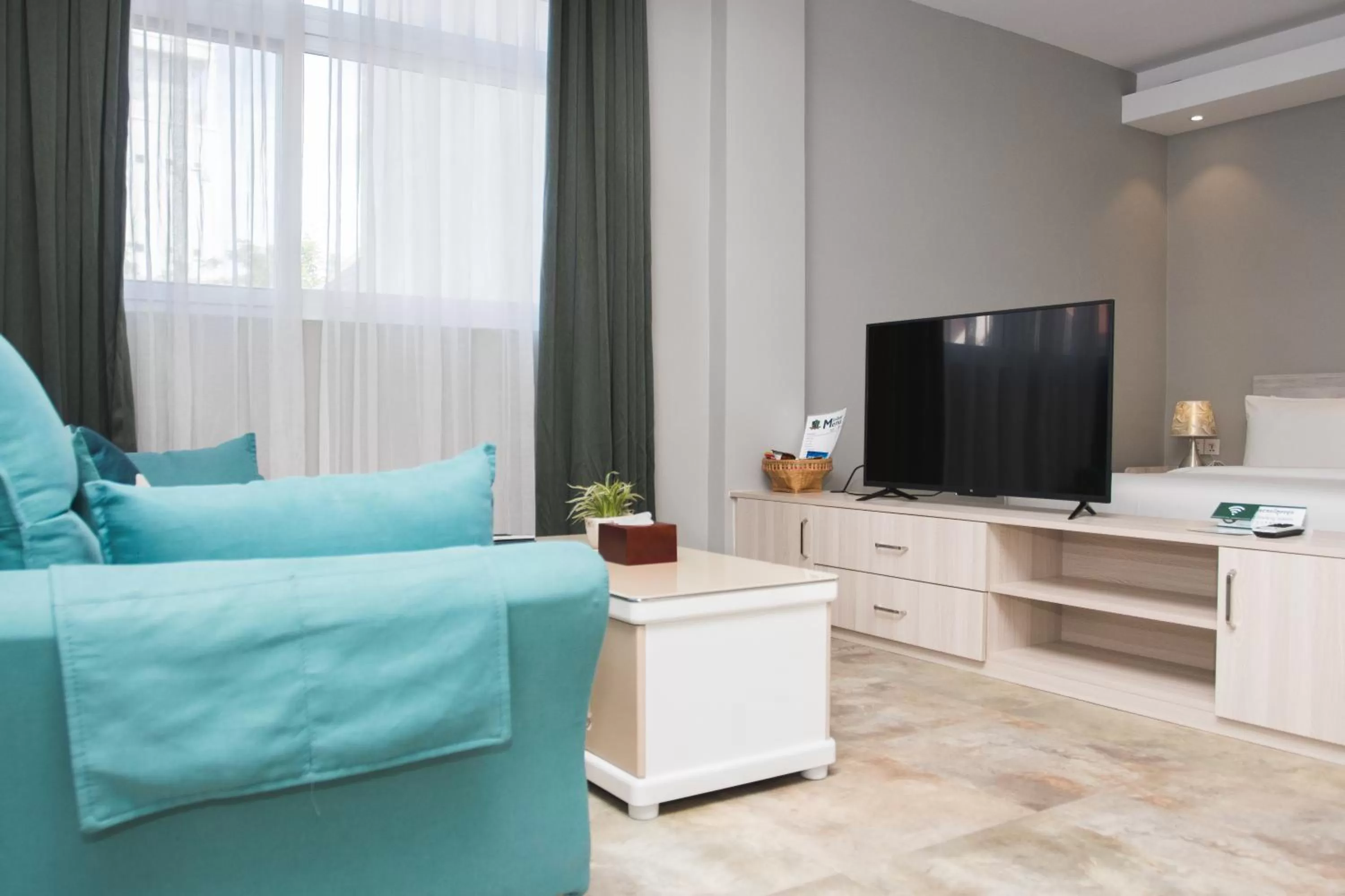 Bed in Cambodian Country Club