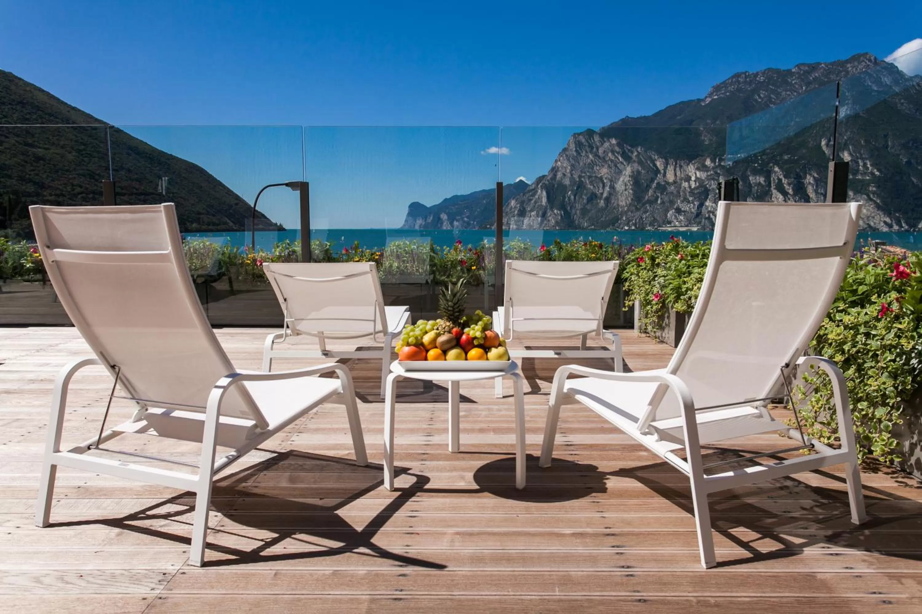 Decorative detail in Hotel Lago Di Garda