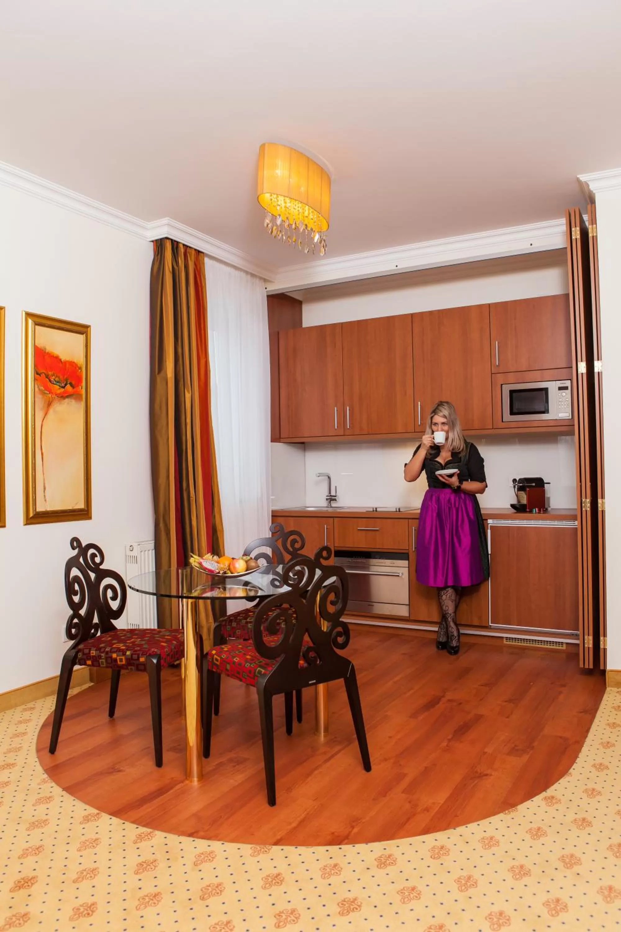 Dining area in Thermalhotel Gass