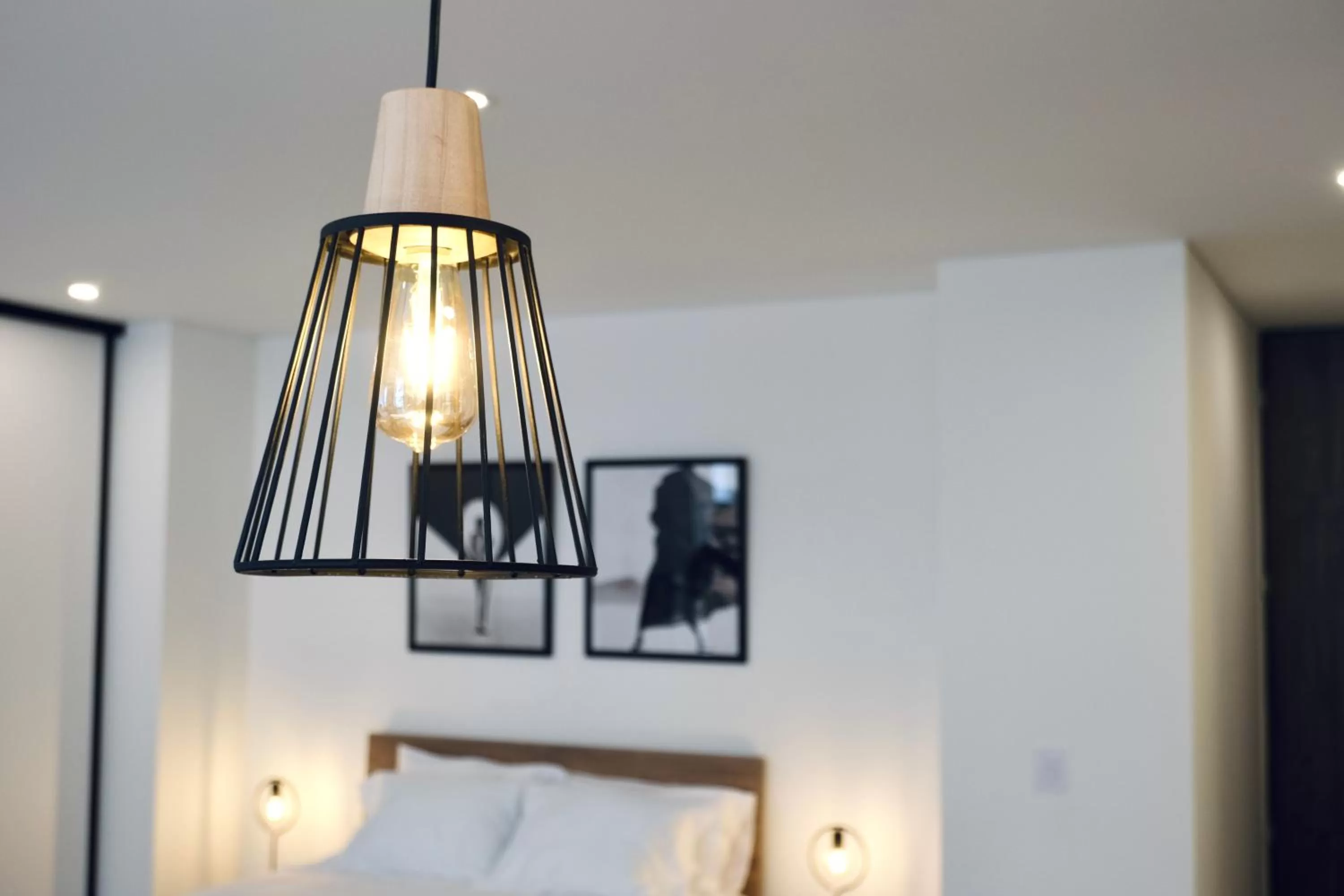 Decorative detail, Bed in Kubik apartments in Exclusive Virrey