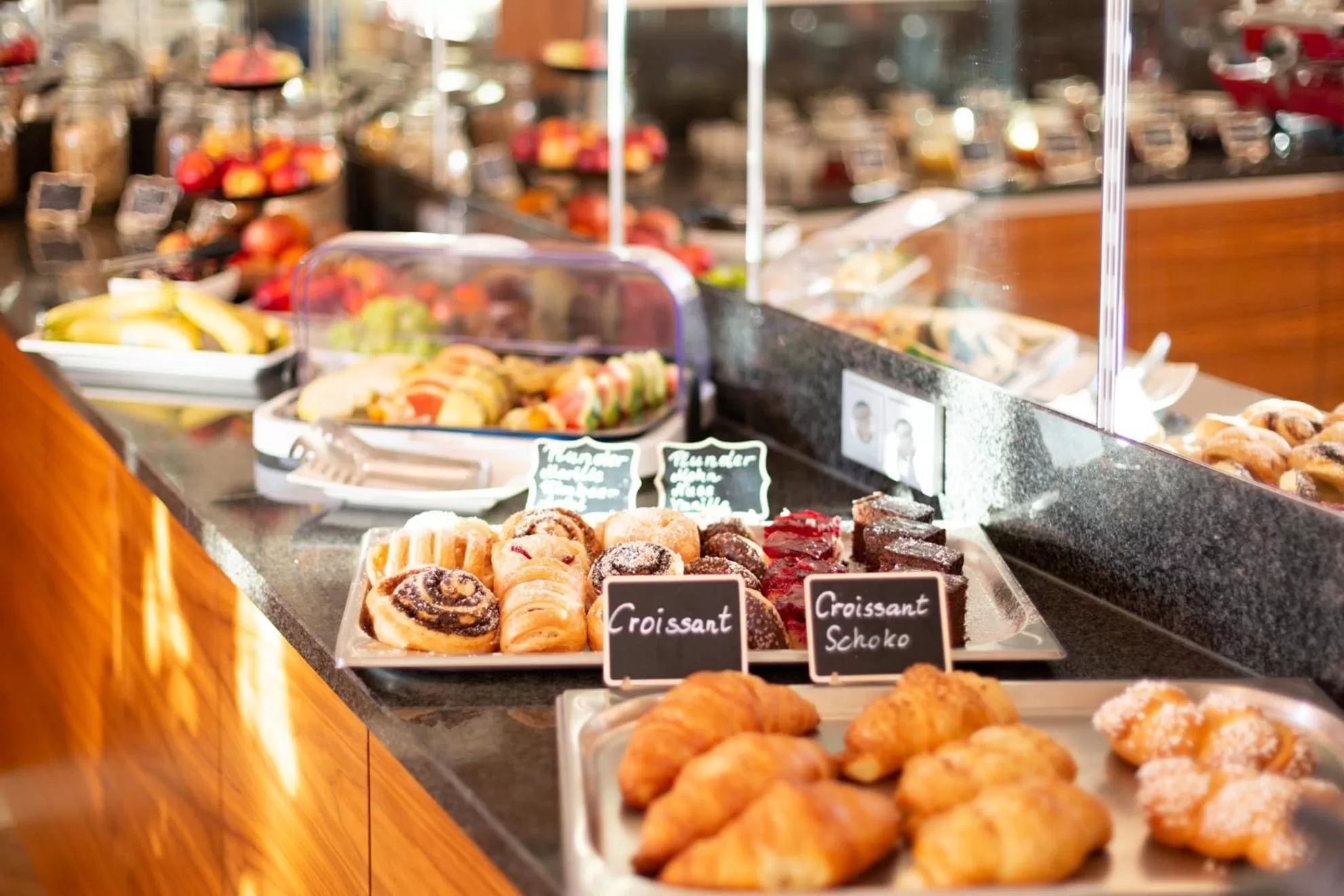 Buffet breakfast in Business Hotel Ambio Gleisdorf