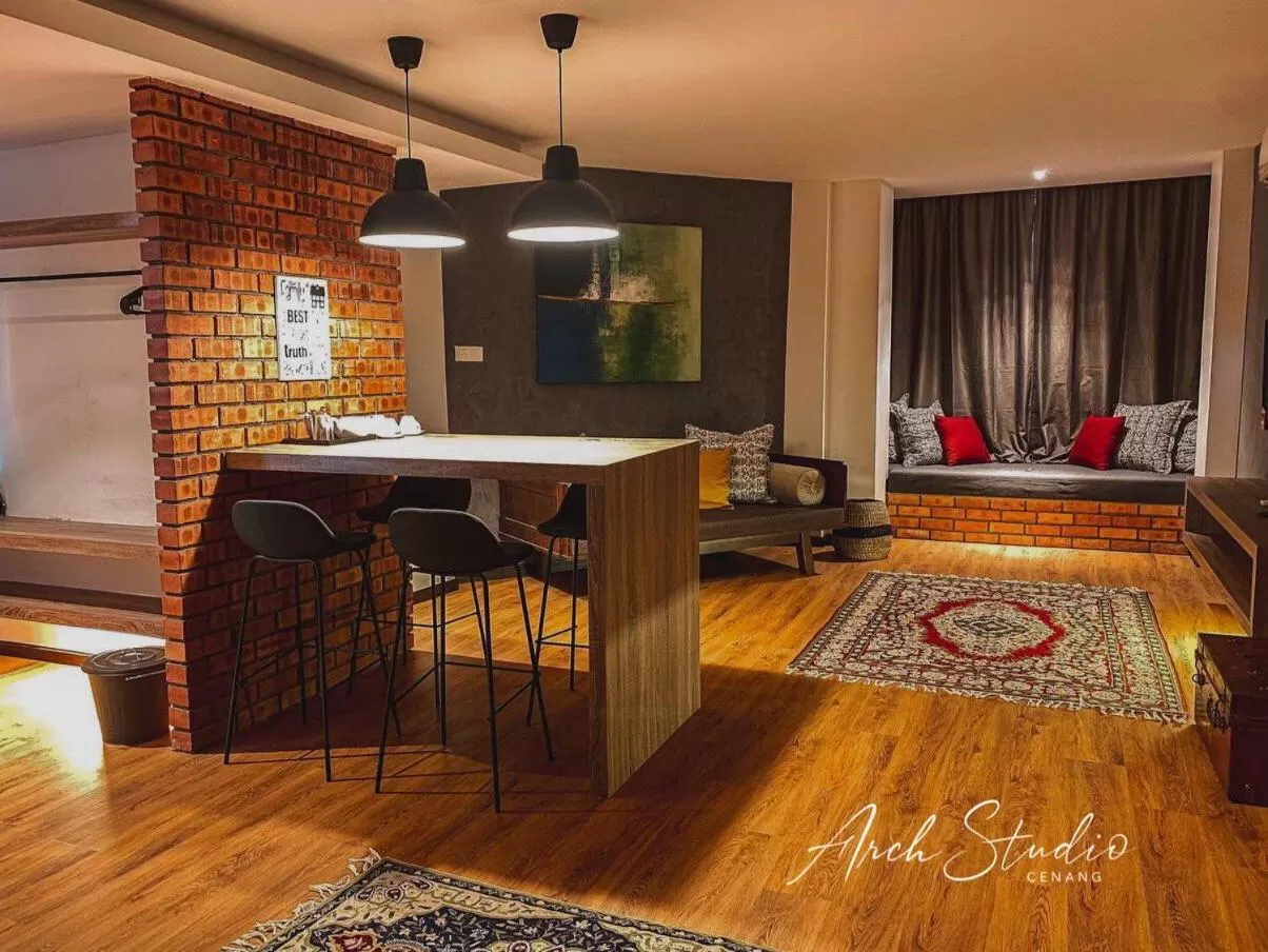 Bed in Arch Studio Cenang