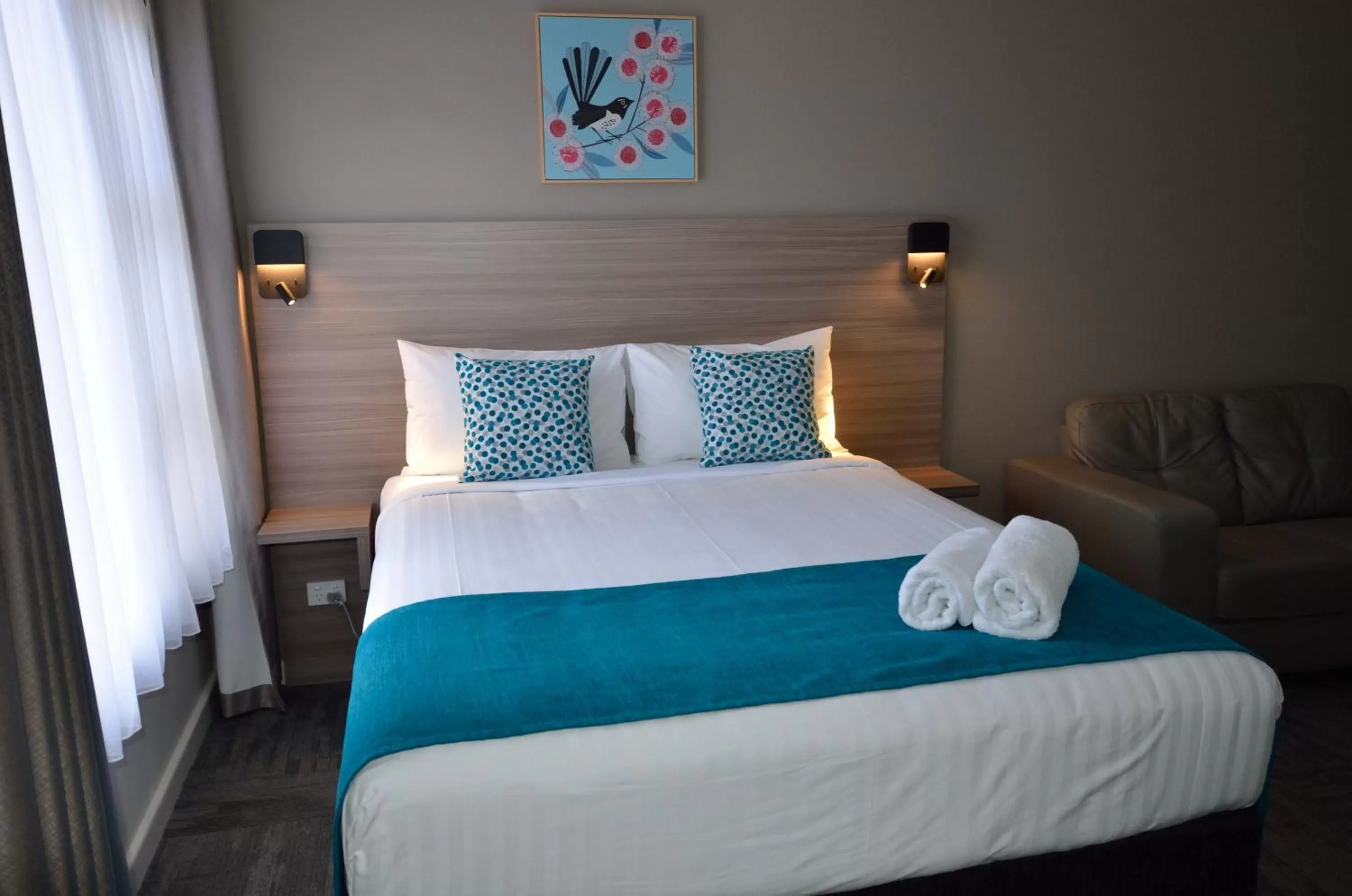 Bedroom, Bed in 105 On The Park