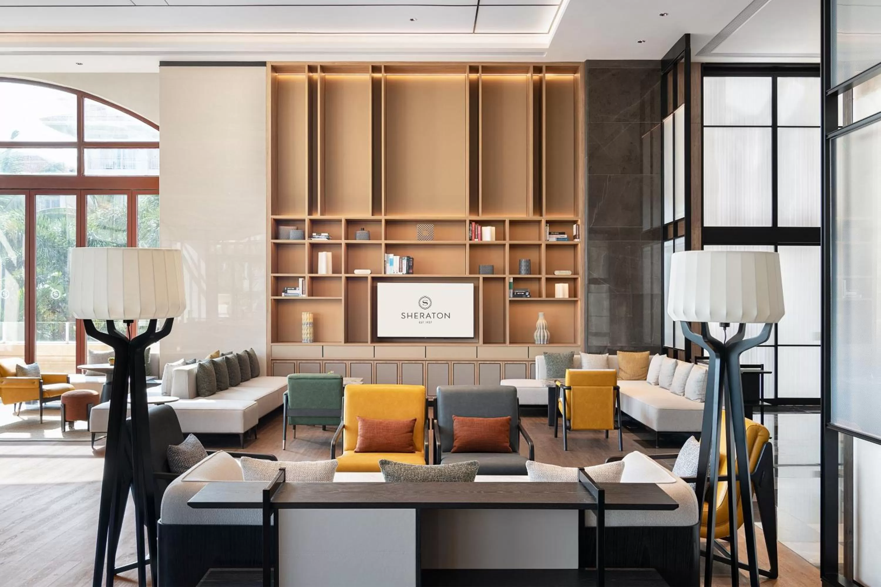 Lobby or reception in Sheraton Haikou Hotel