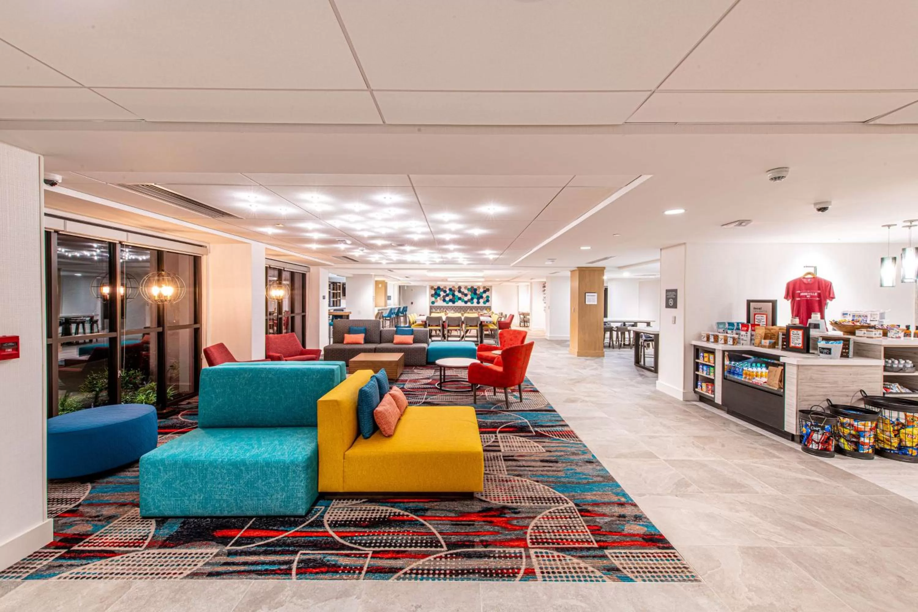 Lobby or reception in Hilton Garden Inn Asheville South