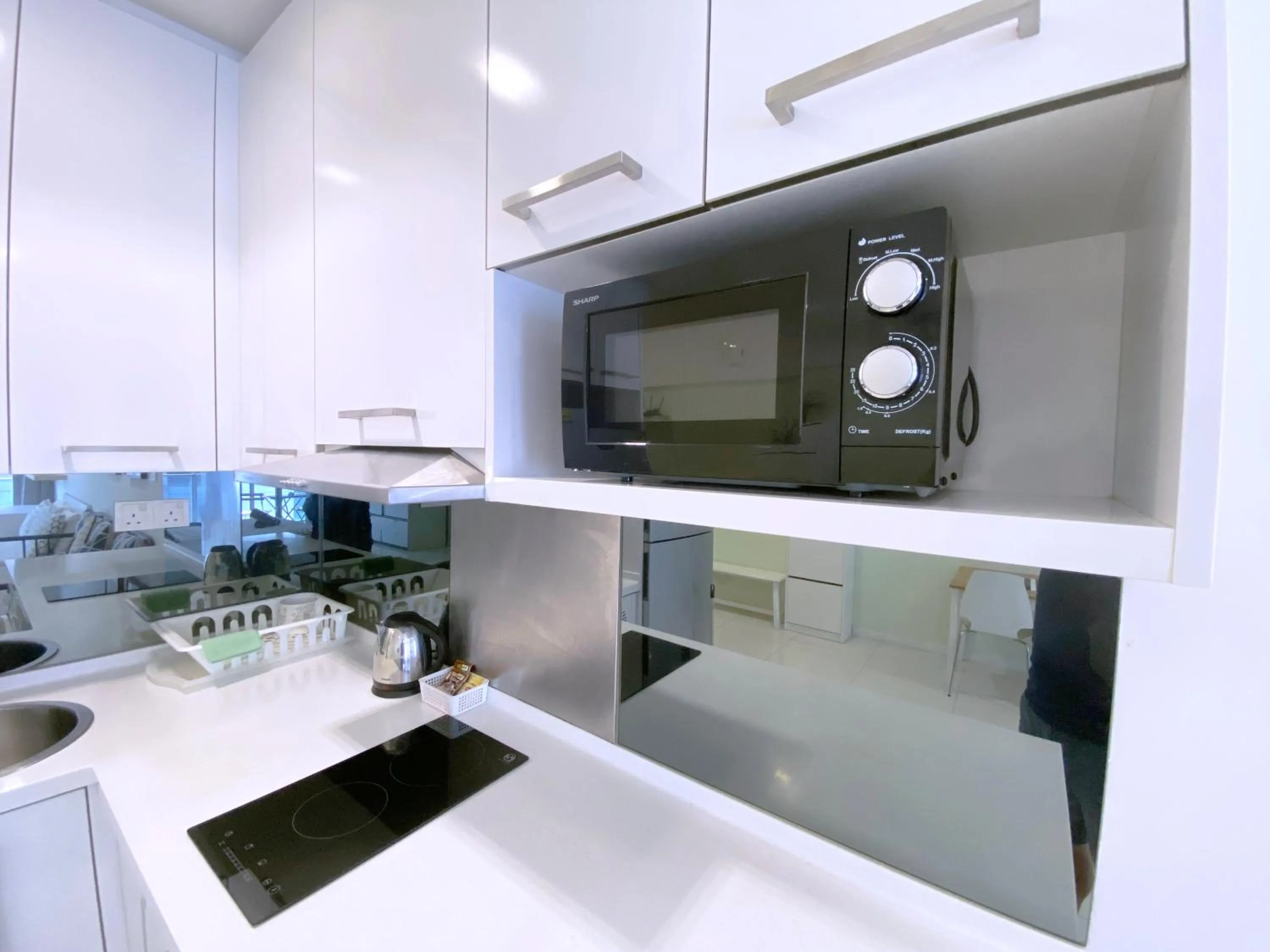 Kitchen/Kitchenette in Mercu Summer Suite KLCC @ Penguin Homes