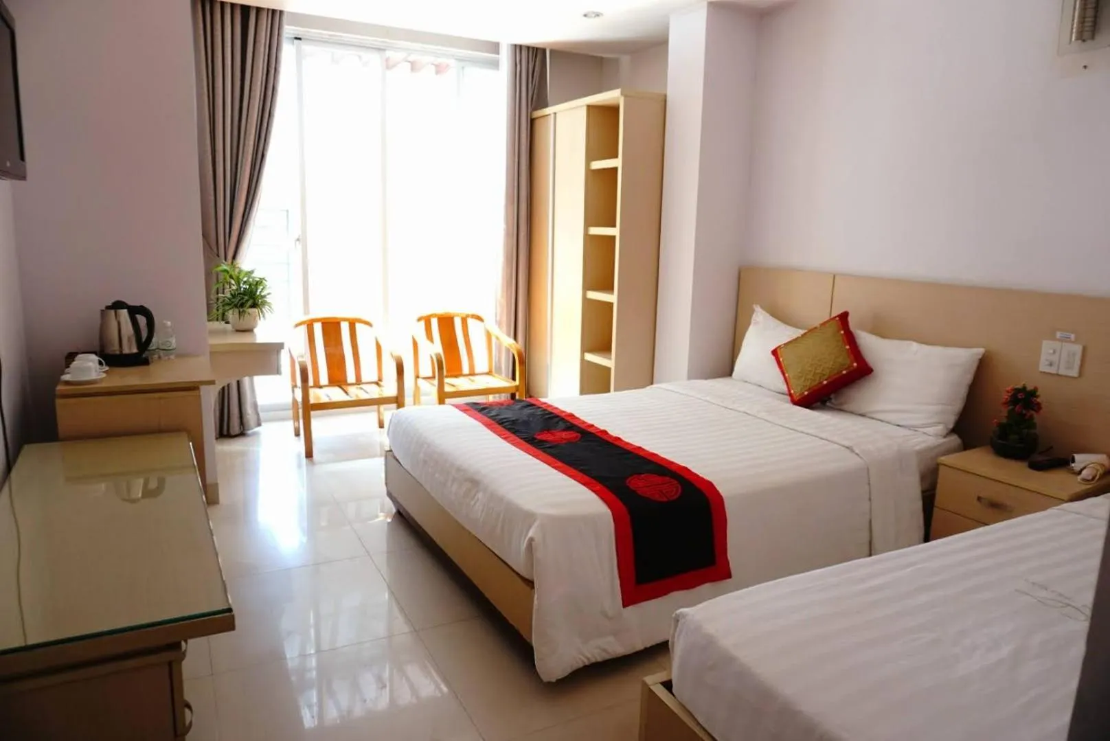 Bed in Le Duong Hotel