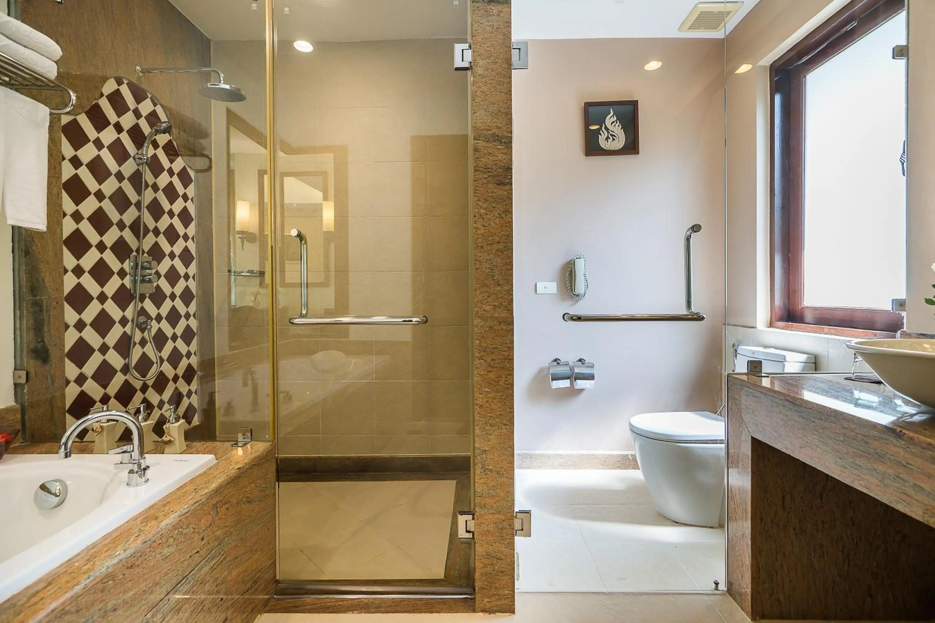Bathroom in Ravindra Beach Resort & Spa - SHA Extra Plus