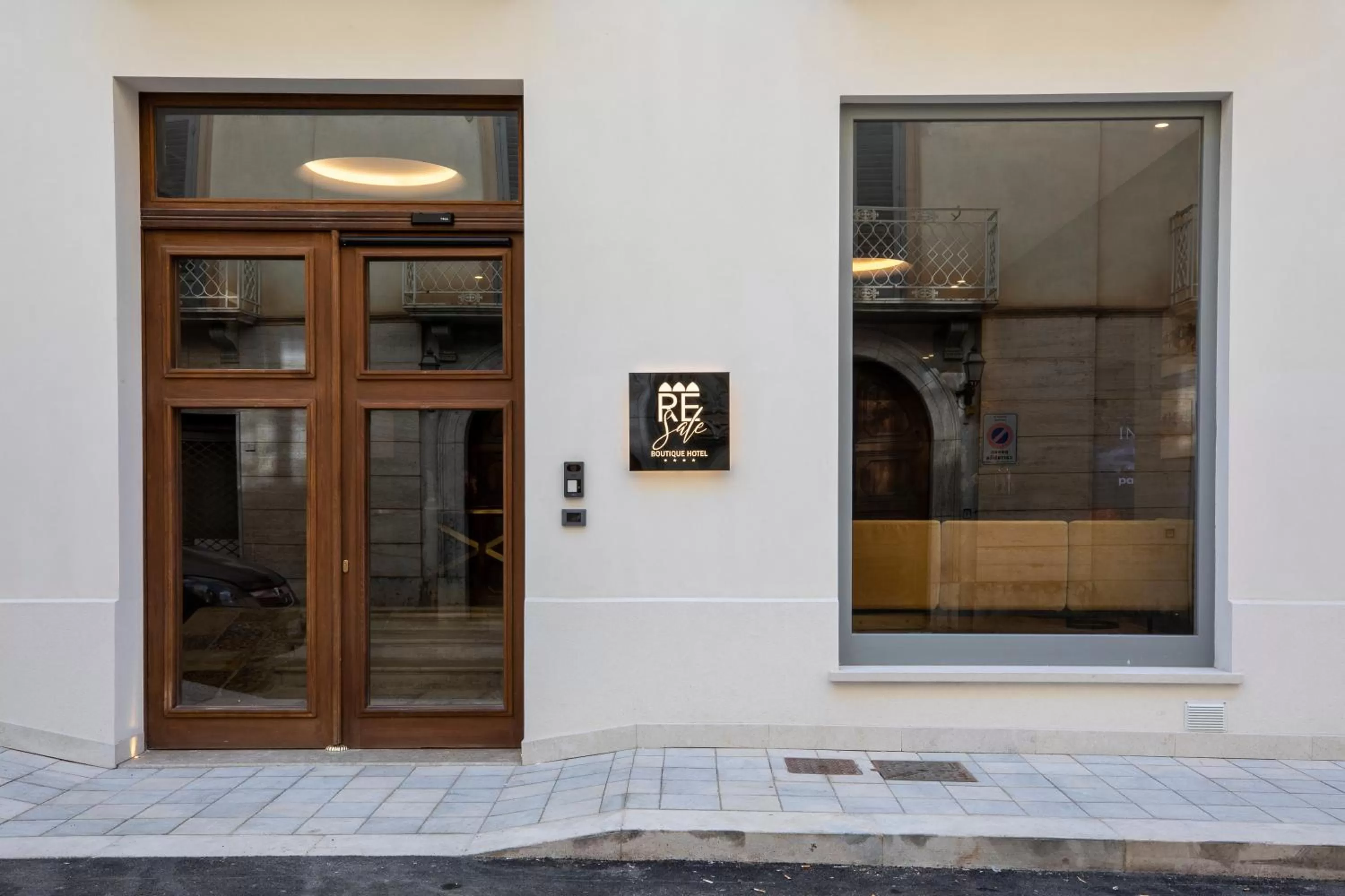 Facade/entrance in Re Sale Boutique Hotel